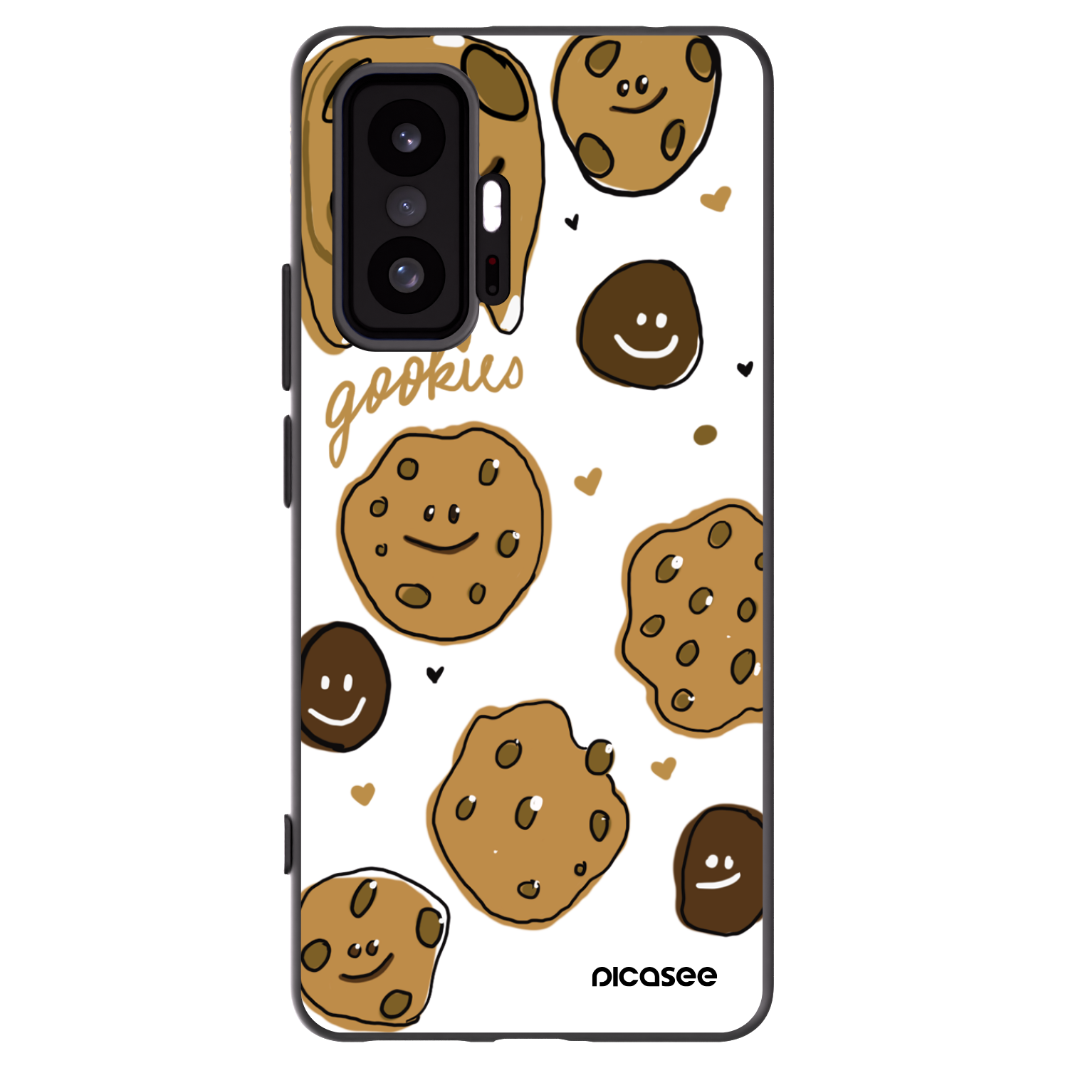 Picasee silikonový černý obal pro Xiaomi 11T Pro - Gookies