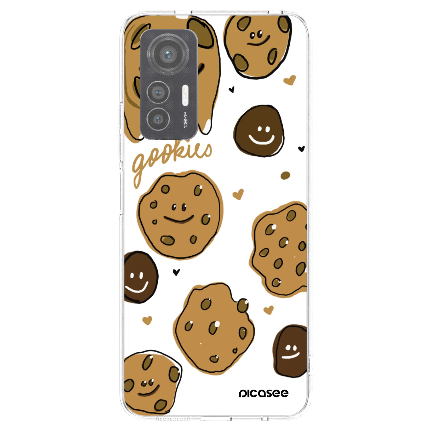 Picasee silikonový průhledný obal pro Xiaomi 12 Lite - Gookies
