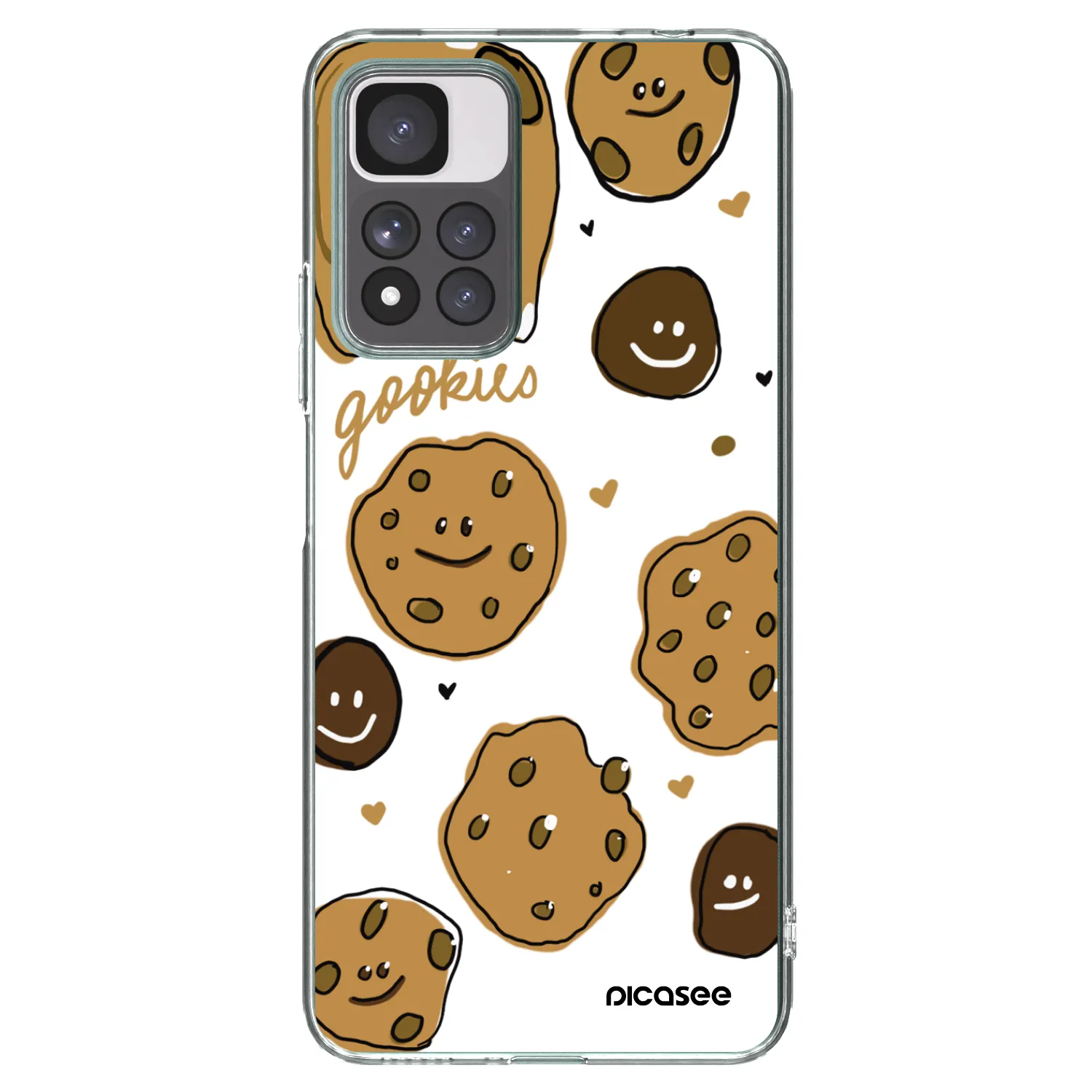 Picasee silikonový průhledný obal pro Xiaomi Redmi Note 11 Pro+ 5G - Gookies