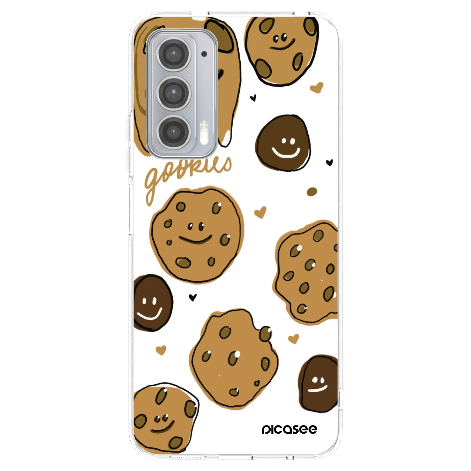 Picasee silikonový průhledný obal pro Motorola Edge 20 - Gookies
