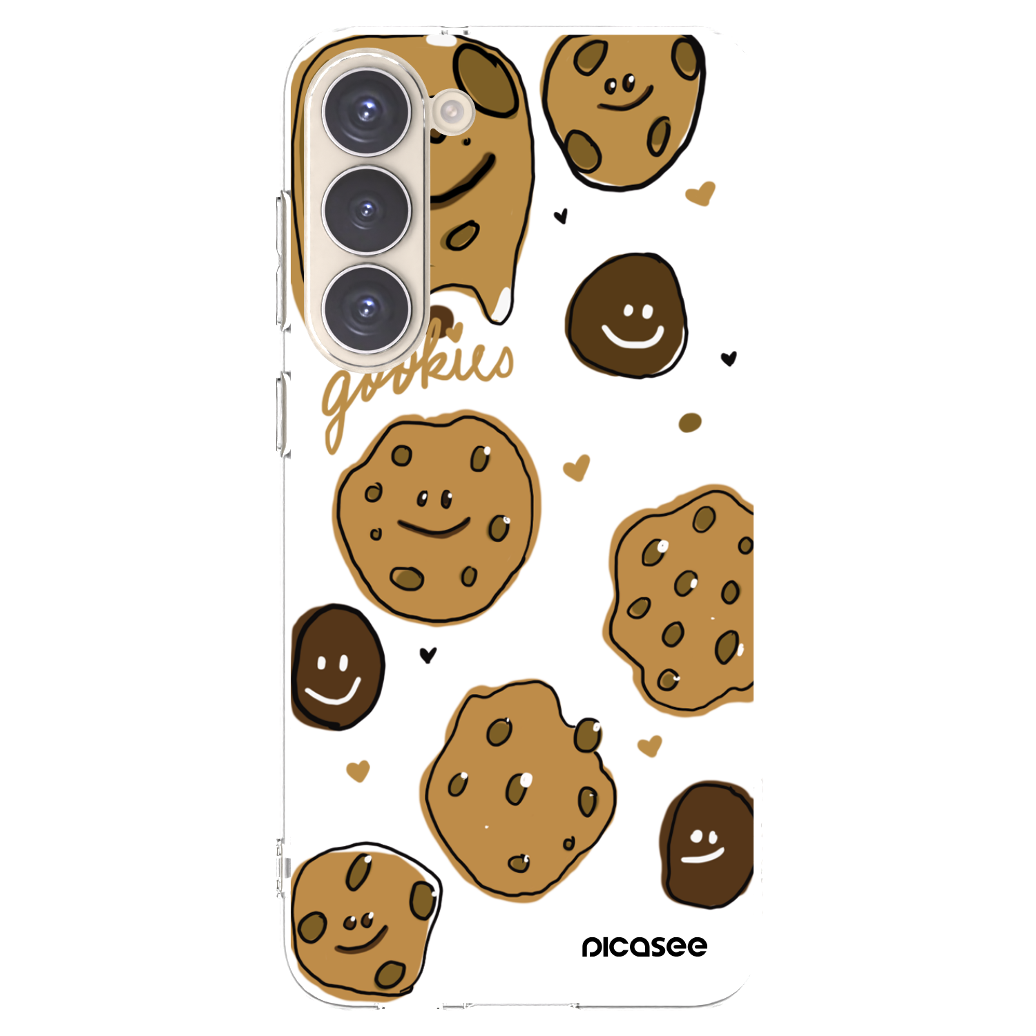 Picasee silikonový průhledný obal pro Samsung Galaxy S23+ 5G - Gookies