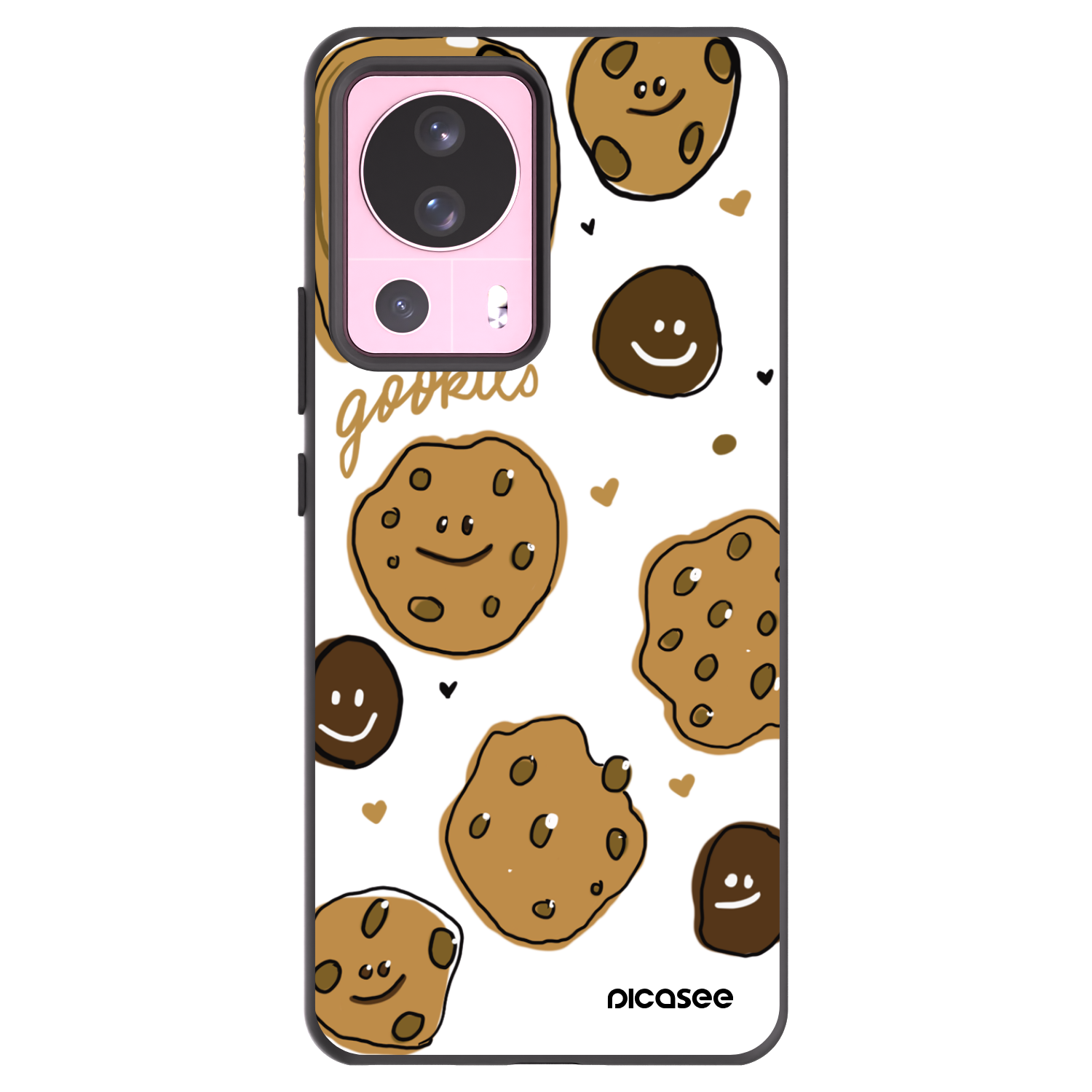 Picasee silikonový černý obal pro Xiaomi 13 Lite - Gookies
