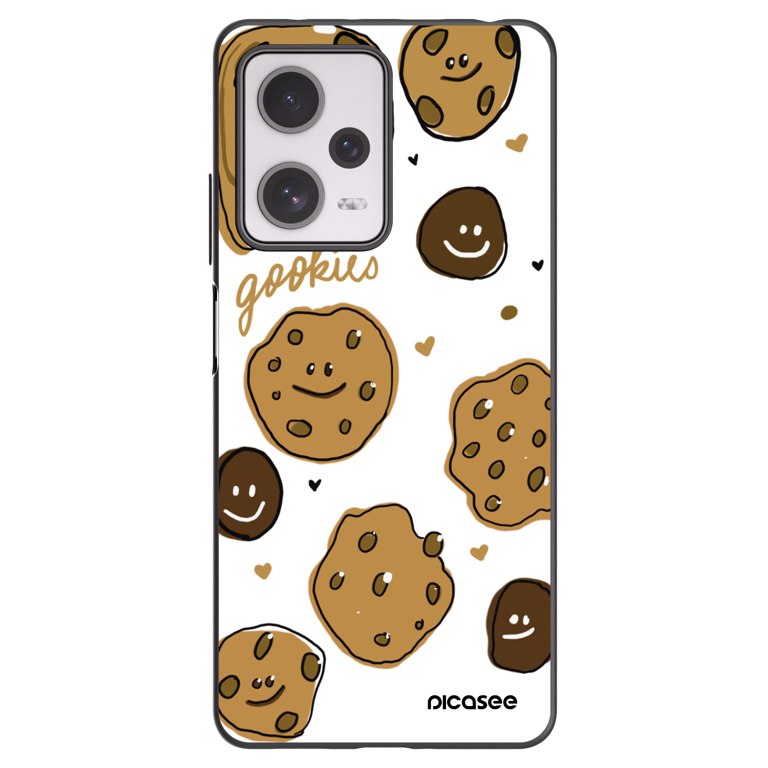 Picasee silikonový černý obal pro Xiaomi Redmi Note 12 Pro+ 5G - Gookies