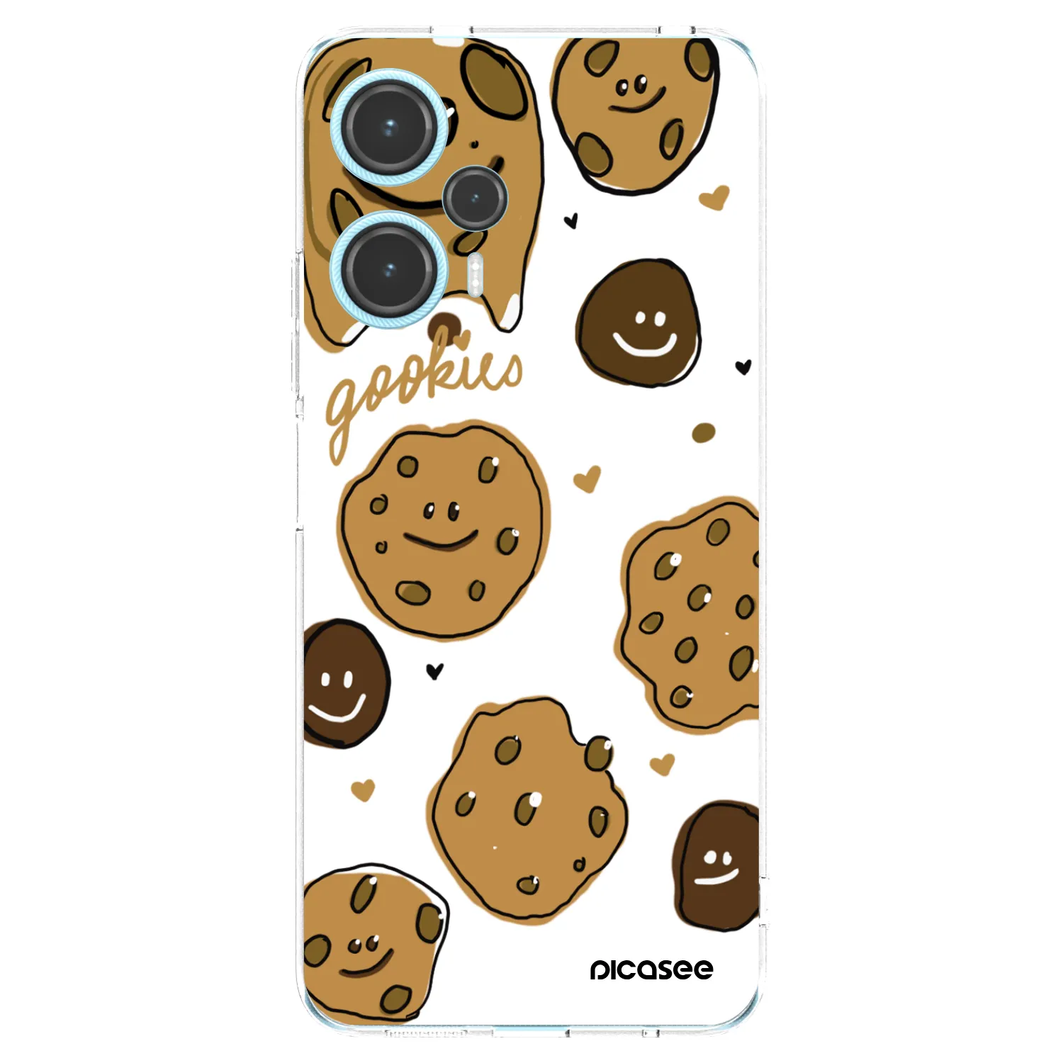 Picasee silikonový průhledný obal pro Xiaomi Poco F5 - Gookies