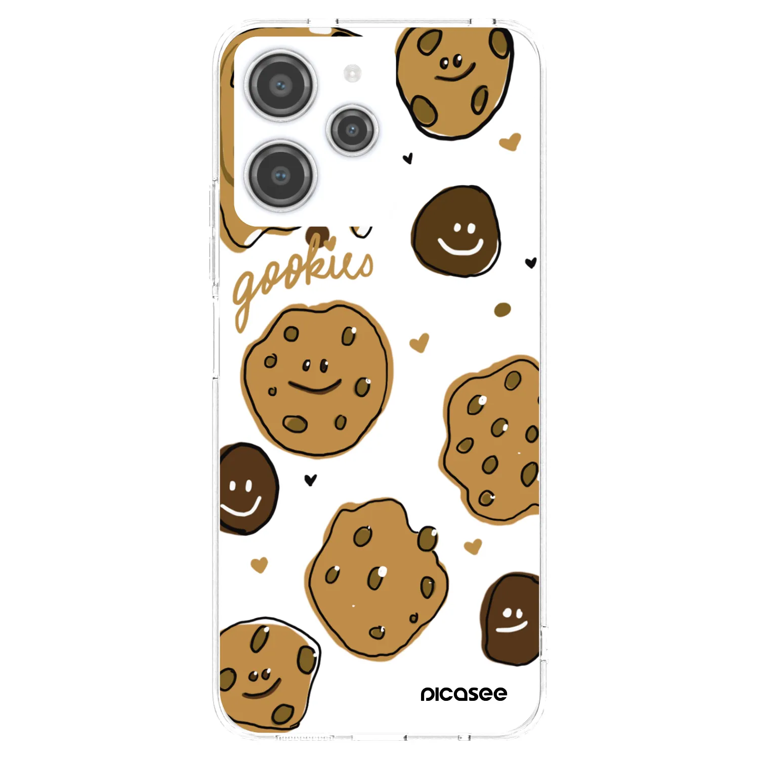 Picasee silikonový průhledný obal pro Xiaomi Redmi 12 4G - Gookies