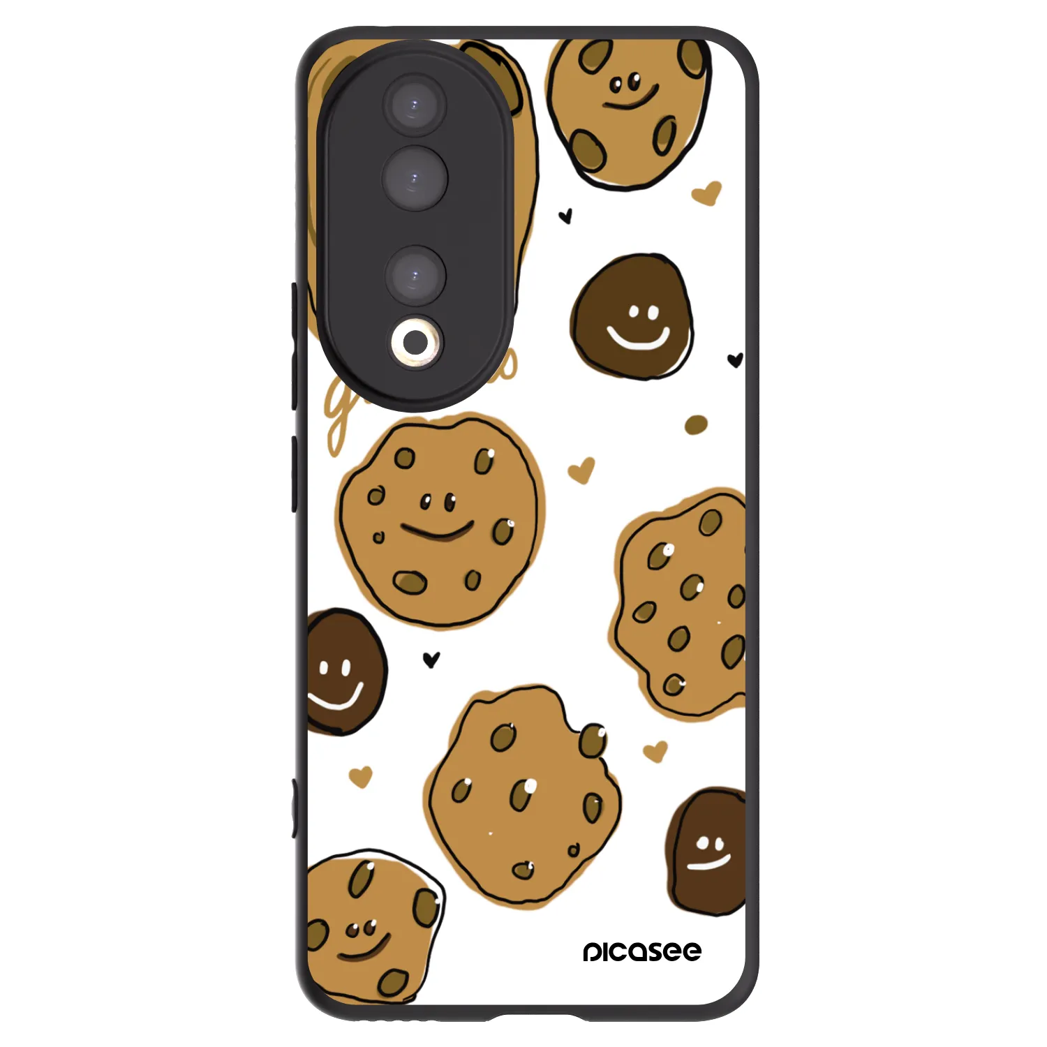 Picasee silikonový černý obal pro Honor 90 5G - Gookies