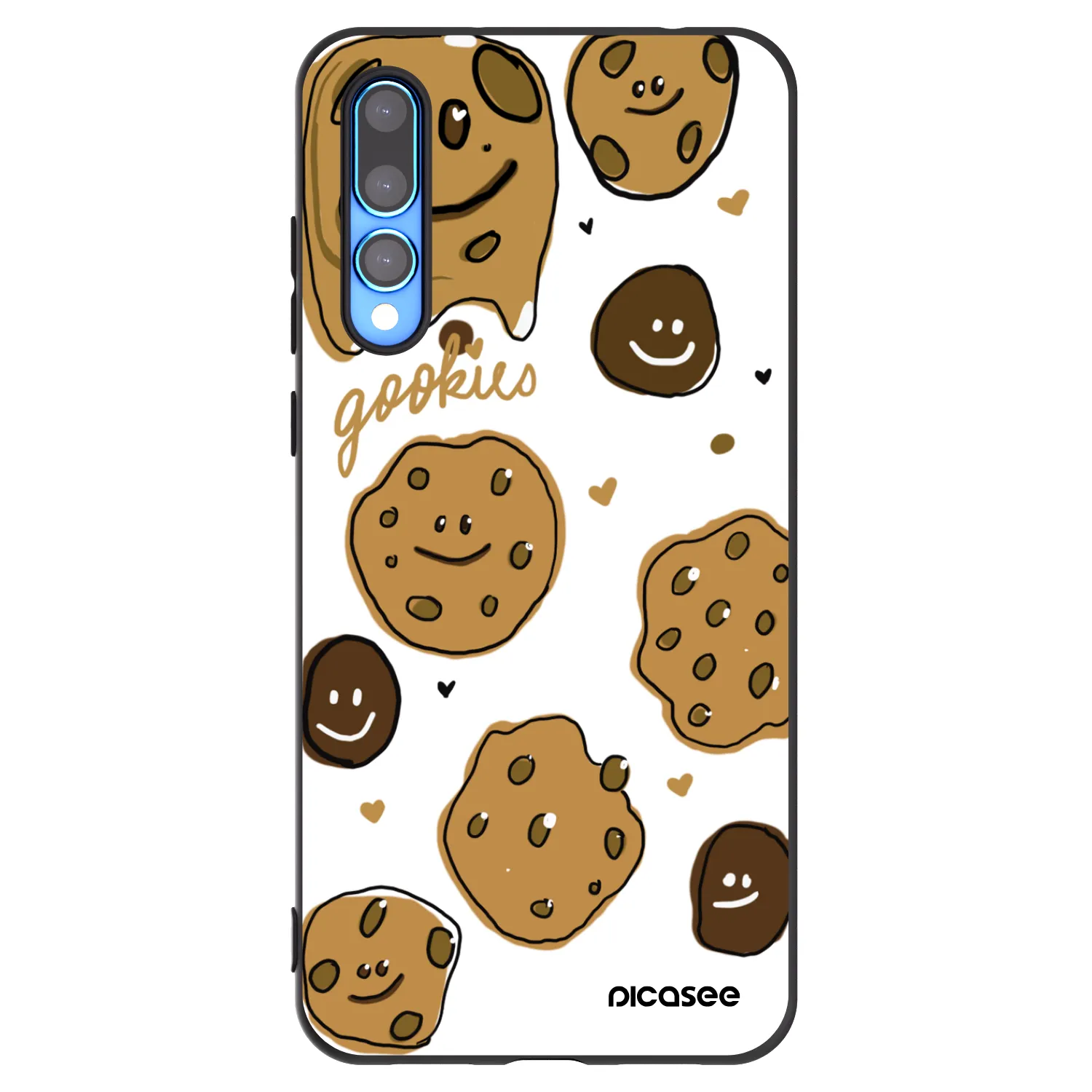 Picasee silikonový černý obal pro Huawei P20 Pro - Gookies