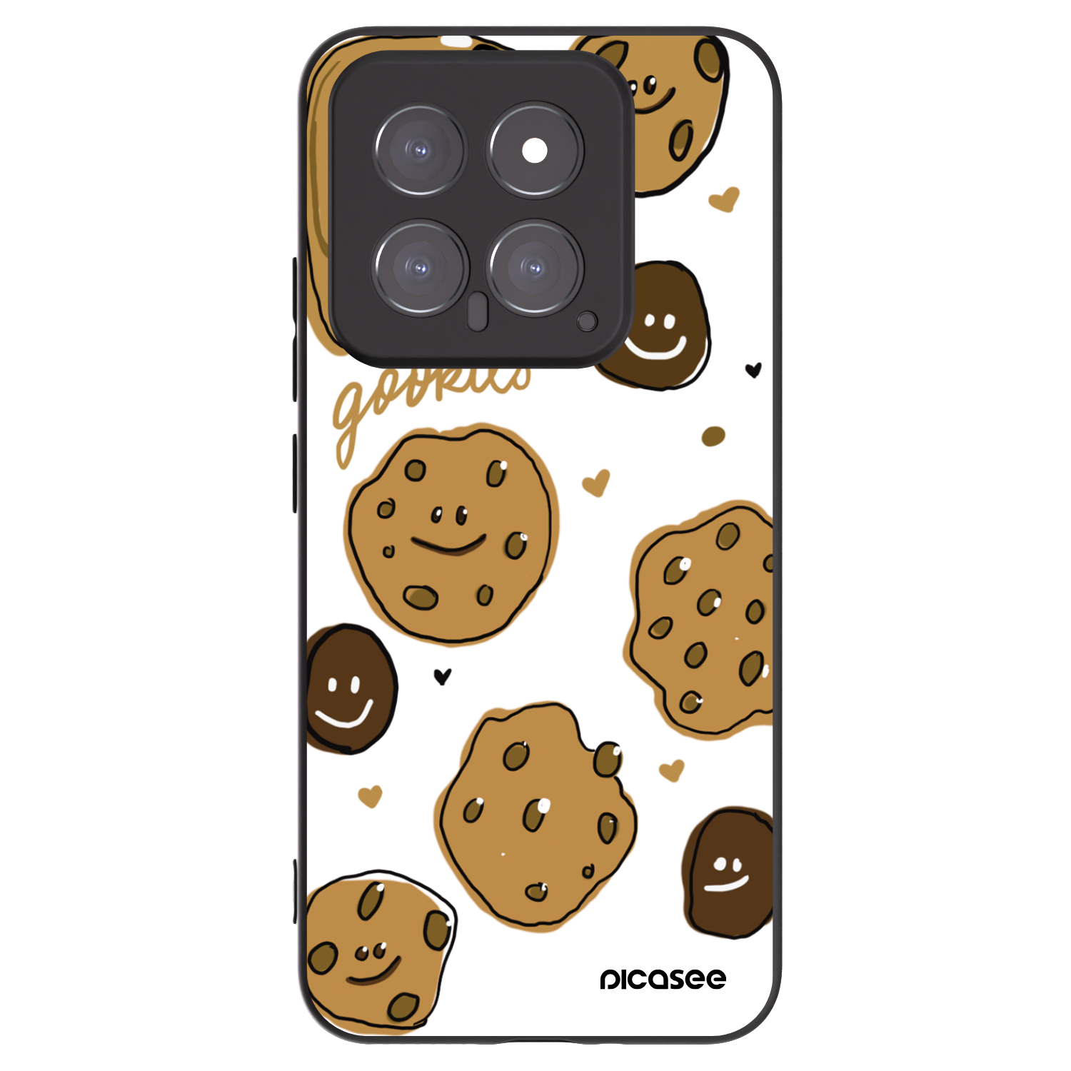 Picasee silikonový černý obal pro Xiaomi 14 - Gookies
