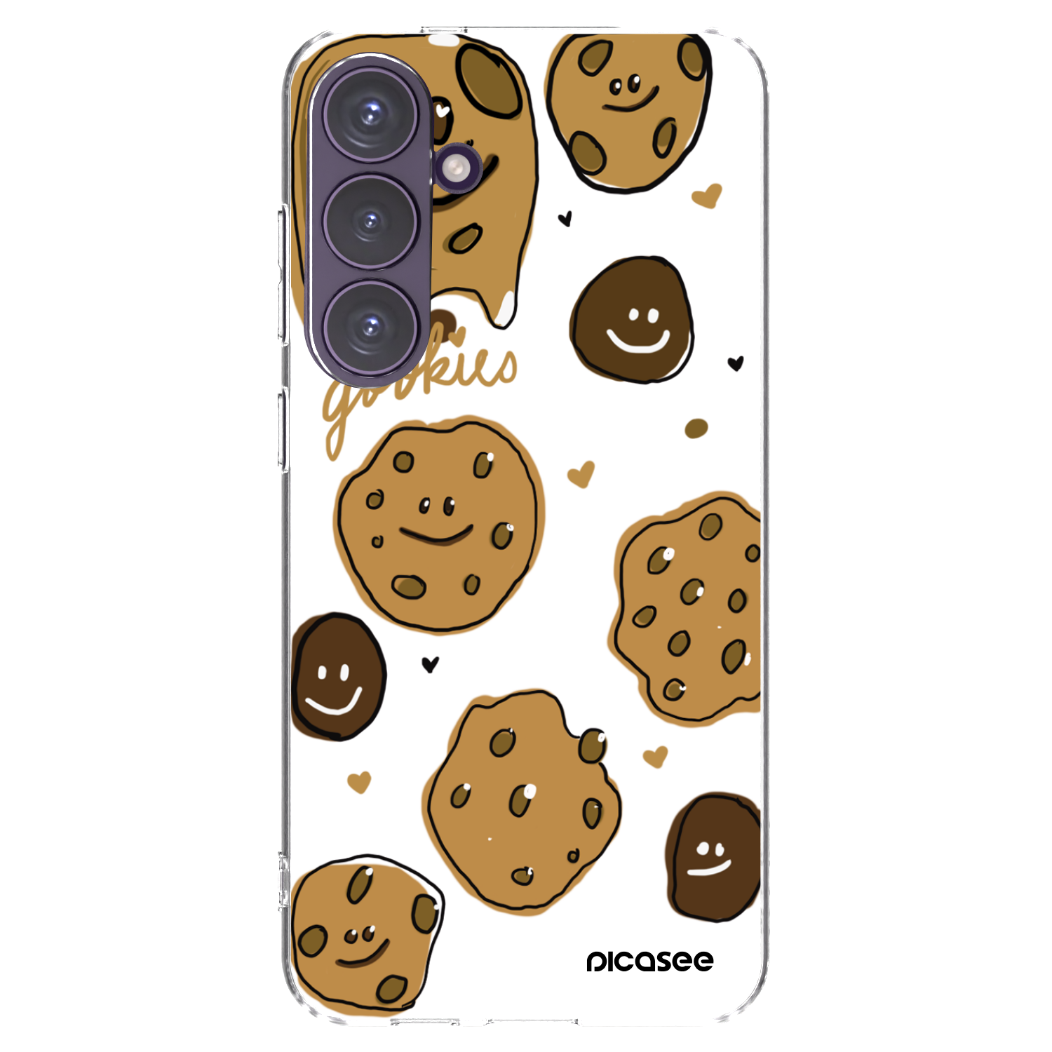 Picasee silikonový průhledný obal pro Samsung Galaxy S24+ S926B 5G - Gookies