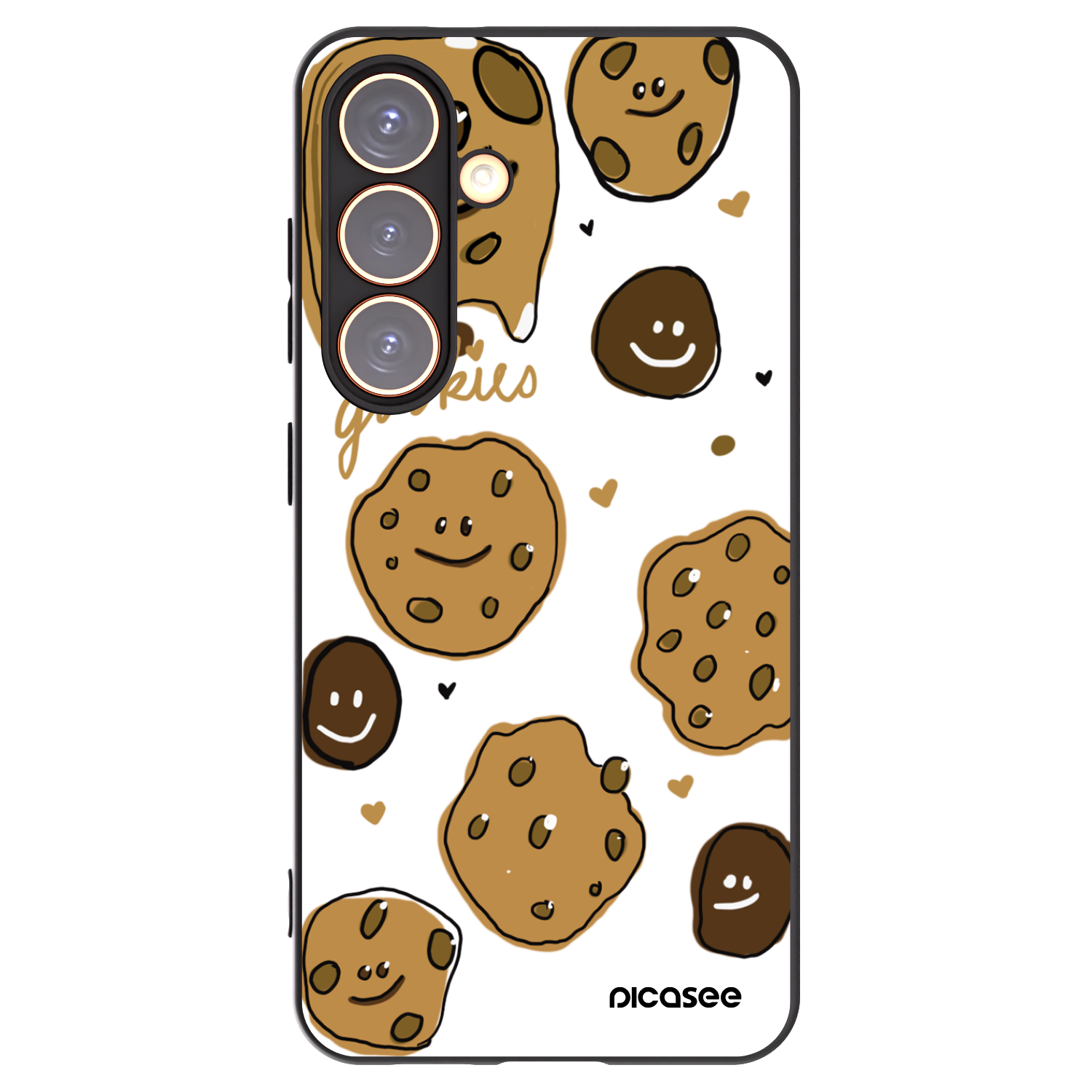Picasee silikonový černý obal pro Samsung Galaxy S24 S921B 5G - Gookies