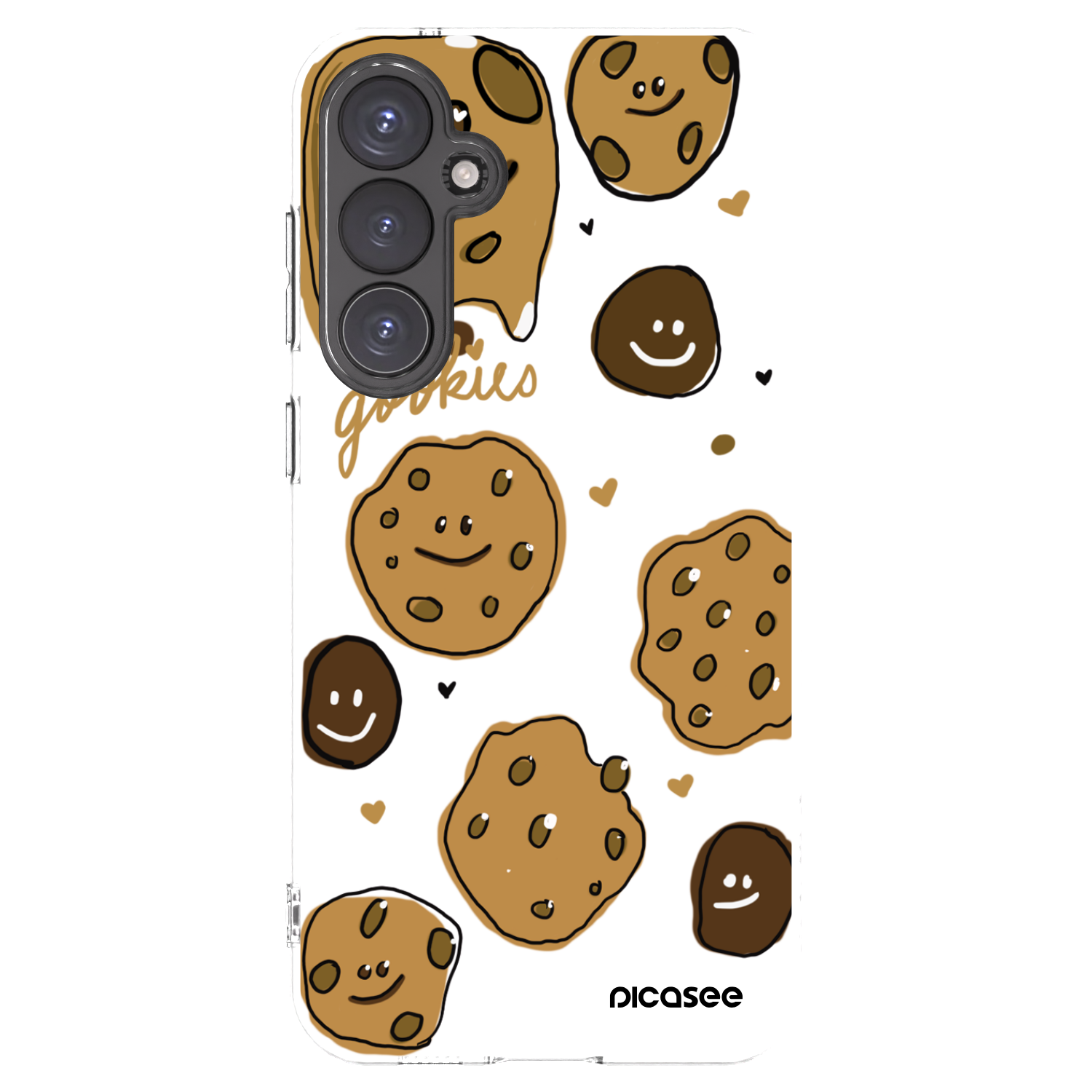 Picasee silikonový průhledný obal pro Samsung Galaxy S23 FE S711B - Gookies