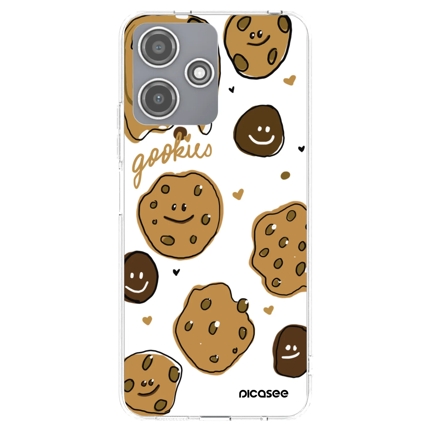 Picasee silikonový průhledný obal pro Xiaomi Redmi 12 5G - Gookies