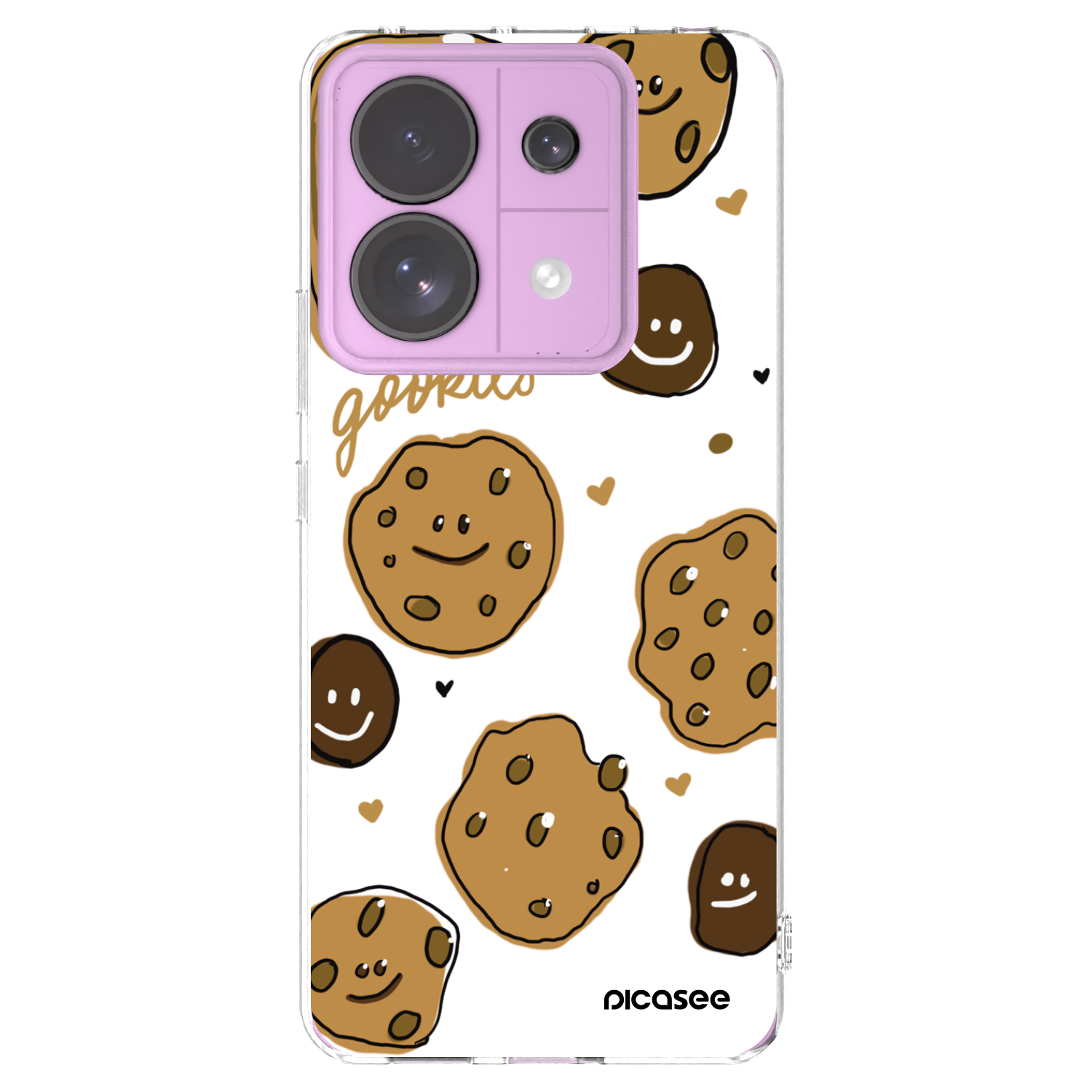 Picasee silikonový průhledný obal pro Xiaomi Redmi Note 13 Pro 5G - Gookies