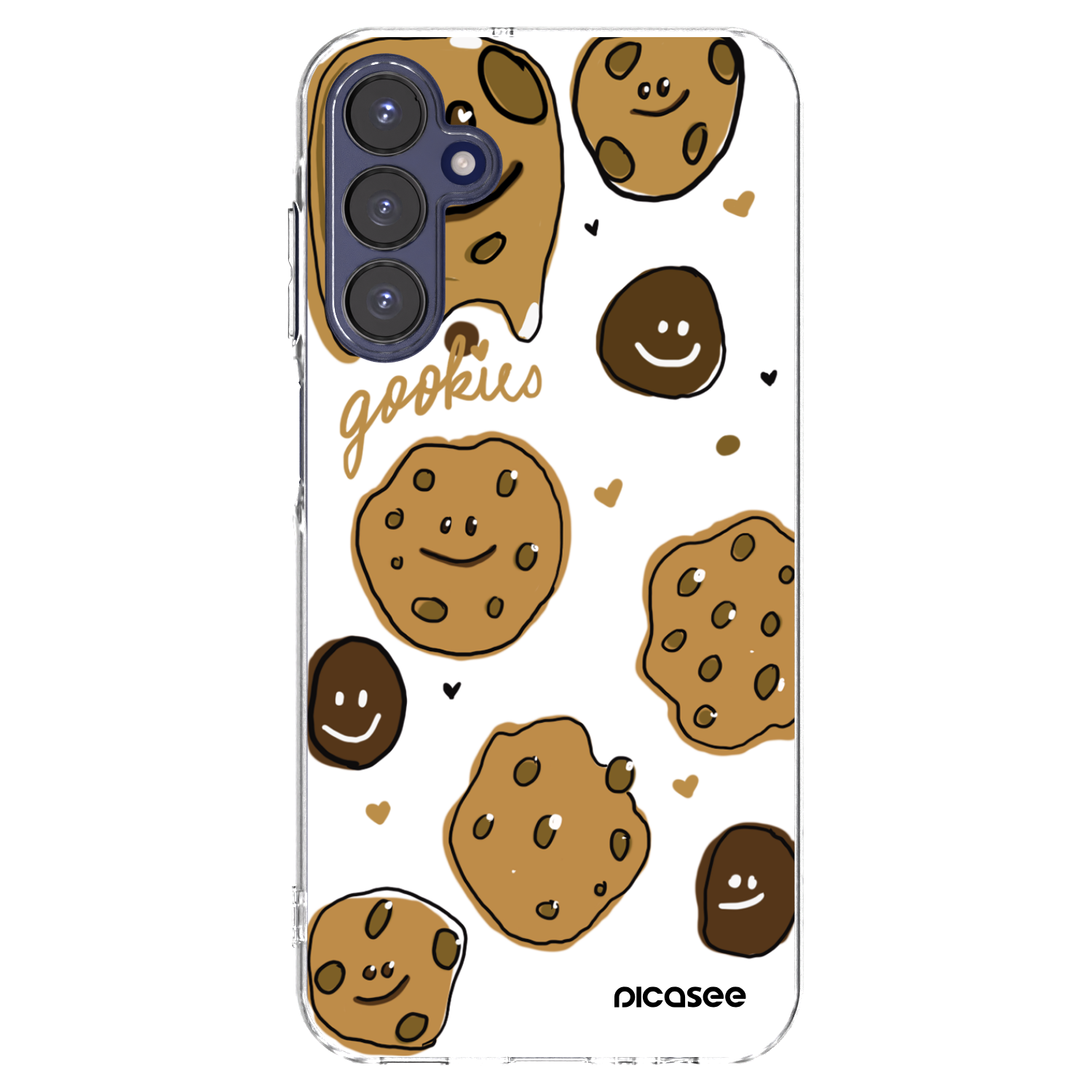Picasee silikonový průhledný obal pro Samsung Galaxy A15 A155F 4G - Gookies