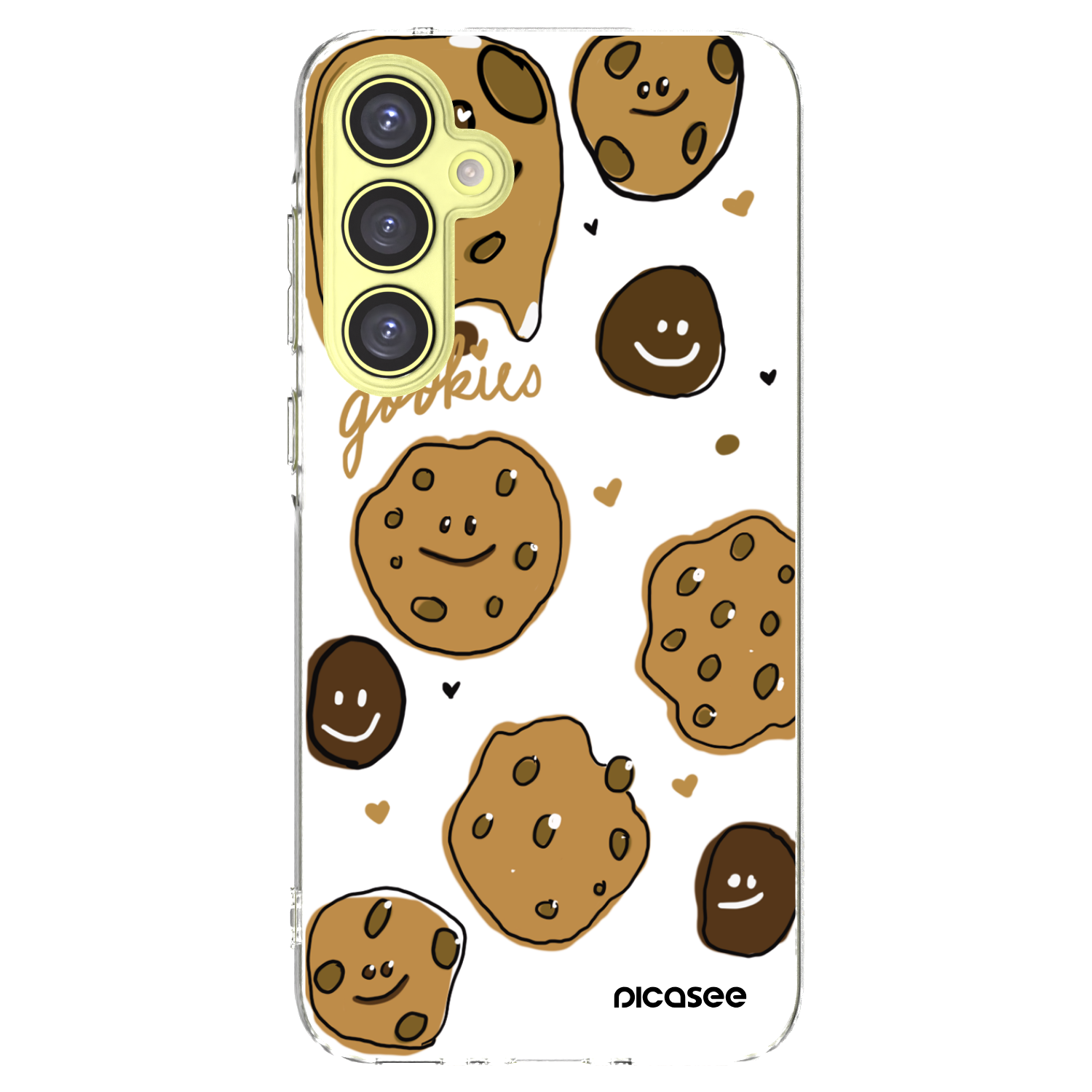 Picasee silikonový průhledný obal pro Samsung Galaxy A35 5G A356B - Gookies