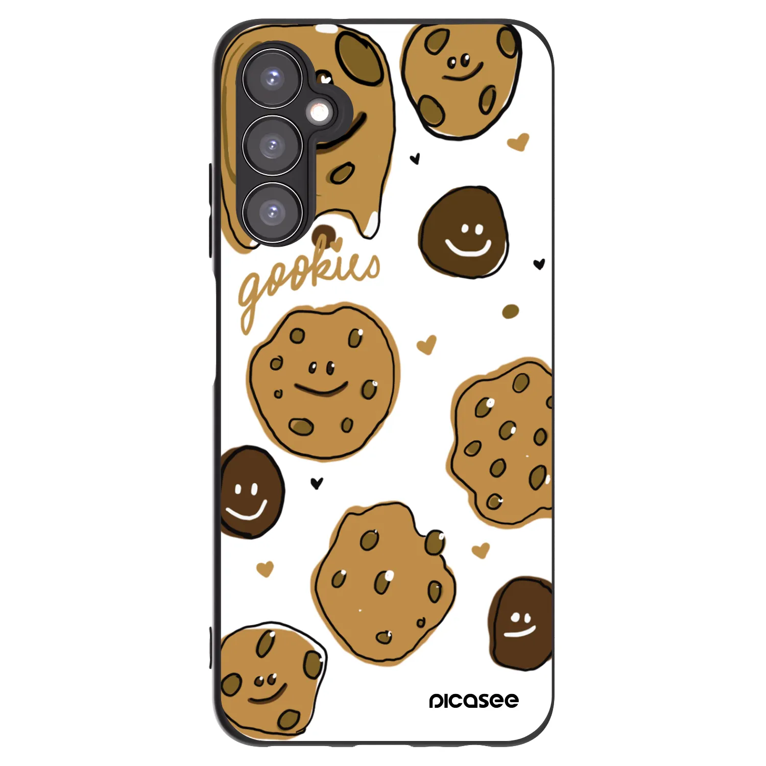 Picasee silikonový černý obal pro Samsung Galaxy A05s A057G - Gookies