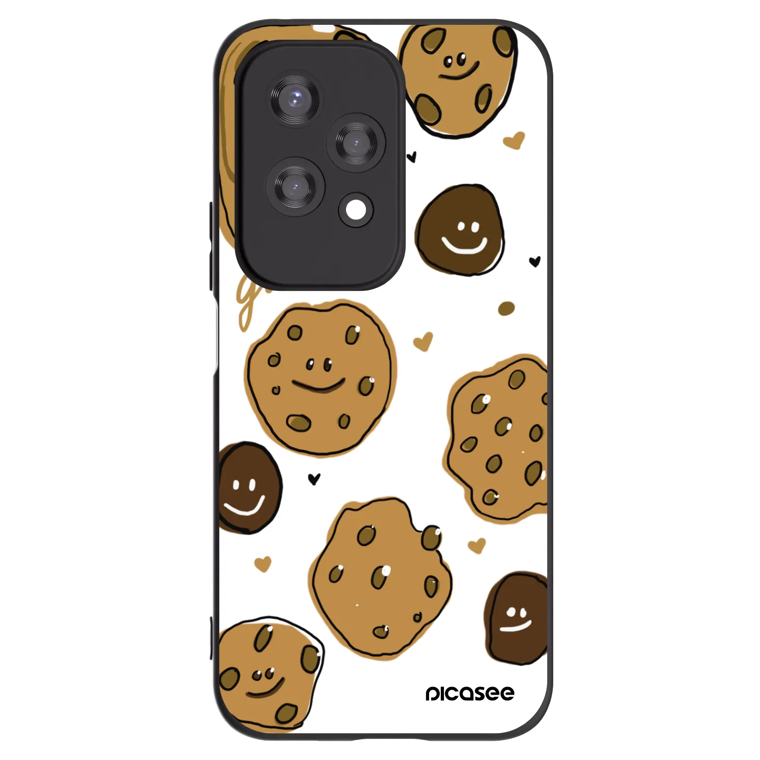 Picasee silikonový černý obal pro Honor 200 Lite - Gookies