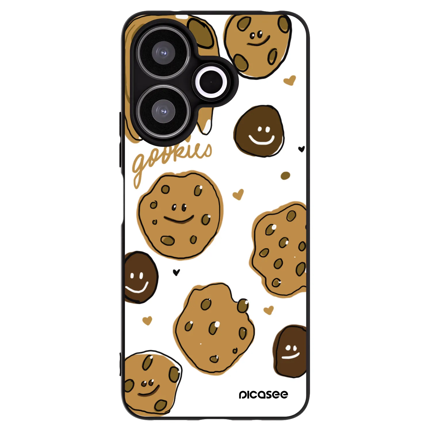 Picasee silikonový černý obal pro Xiaomi Redmi 13 4G - Gookies