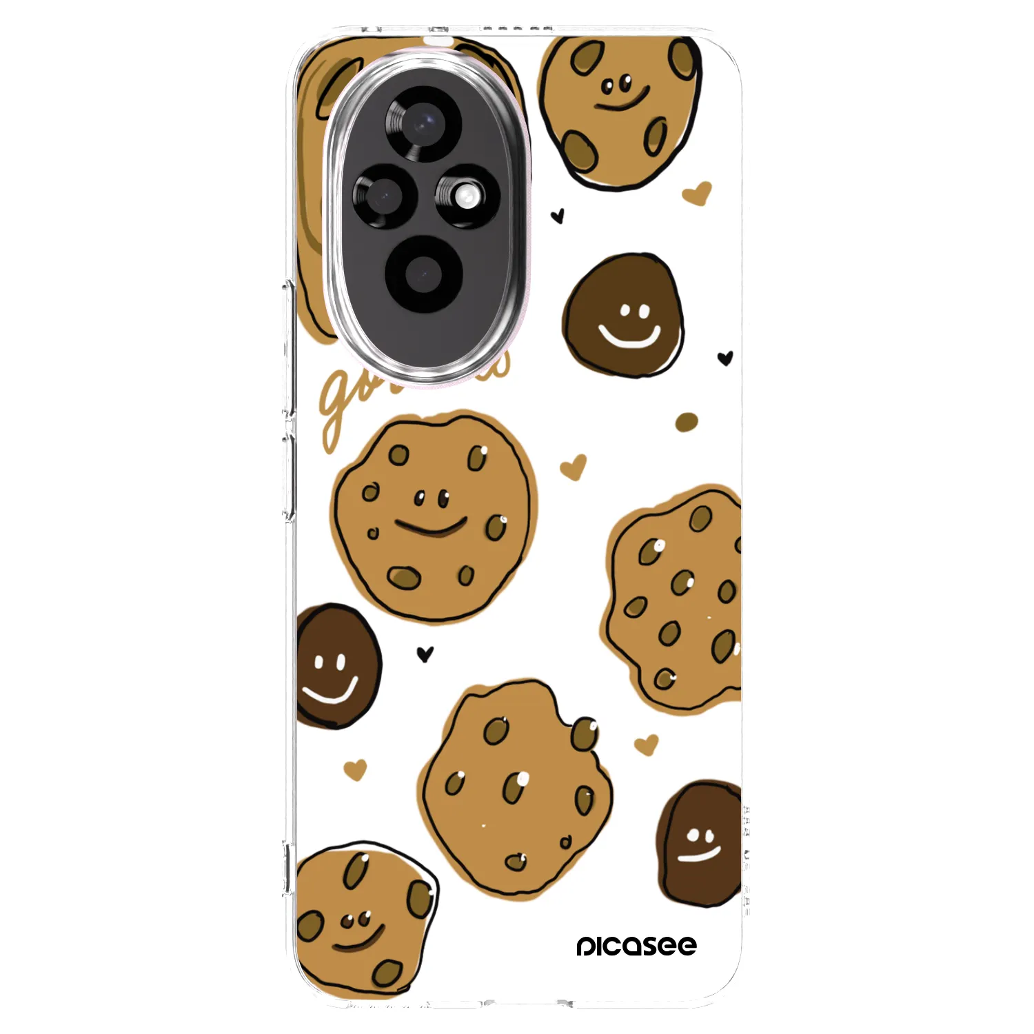 Picasee silikonový průhledný obal pro Honor 200 Pro 5G - Gookies