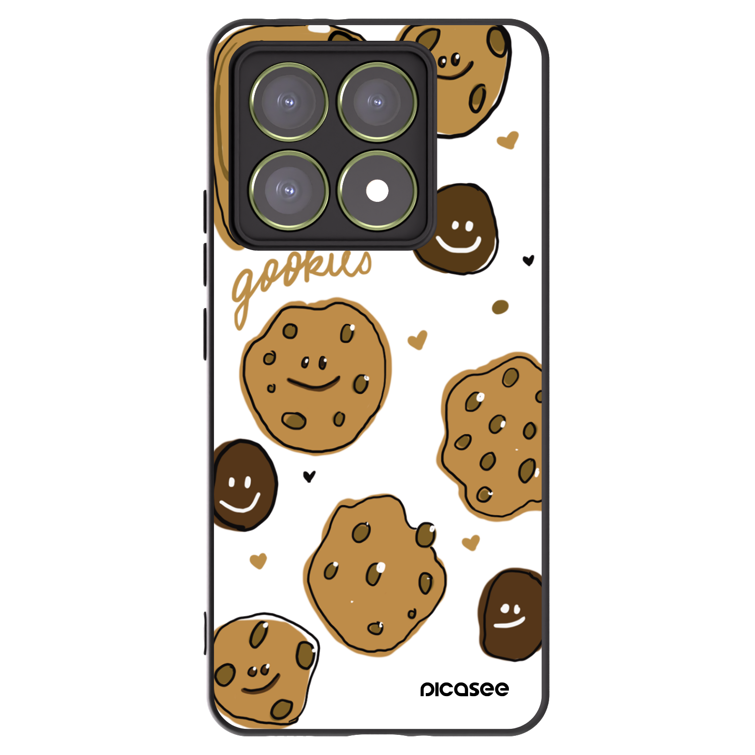 Picasee silikonový černý obal pro Xiaomi 14T - Gookies