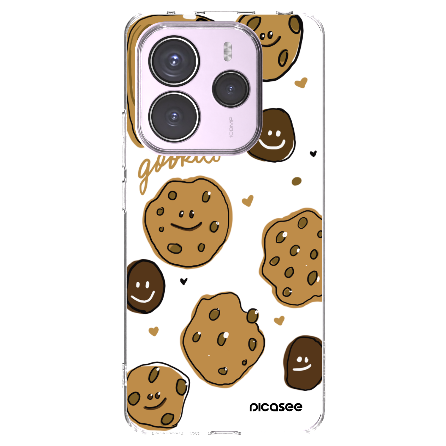 Picasee silikonový průhledný obal pro Xiaomi Redmi Note 14 5G - Gookies