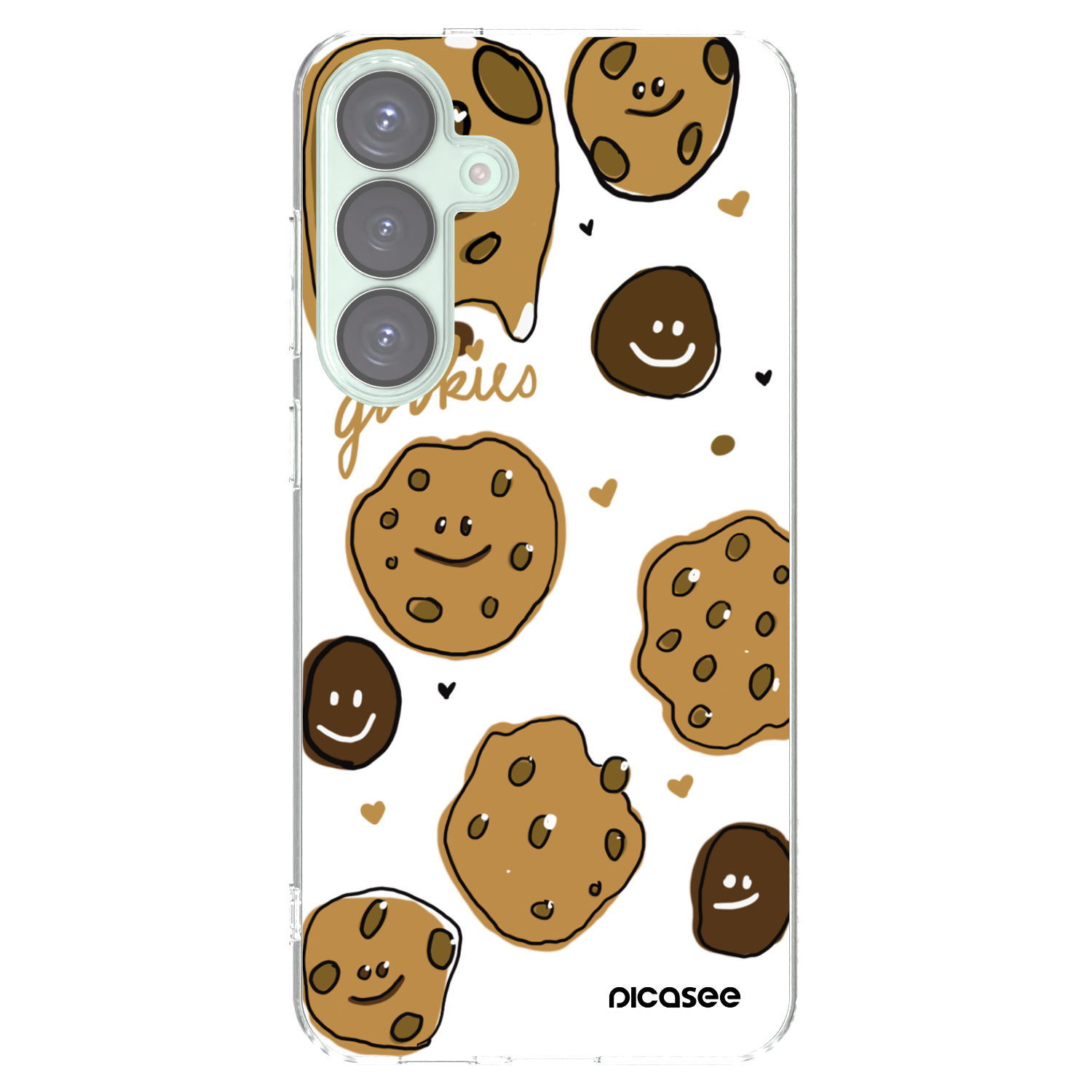 Picasee silikonový průhledný obal pro Samsung Galaxy S25+ 5G - Gookies
