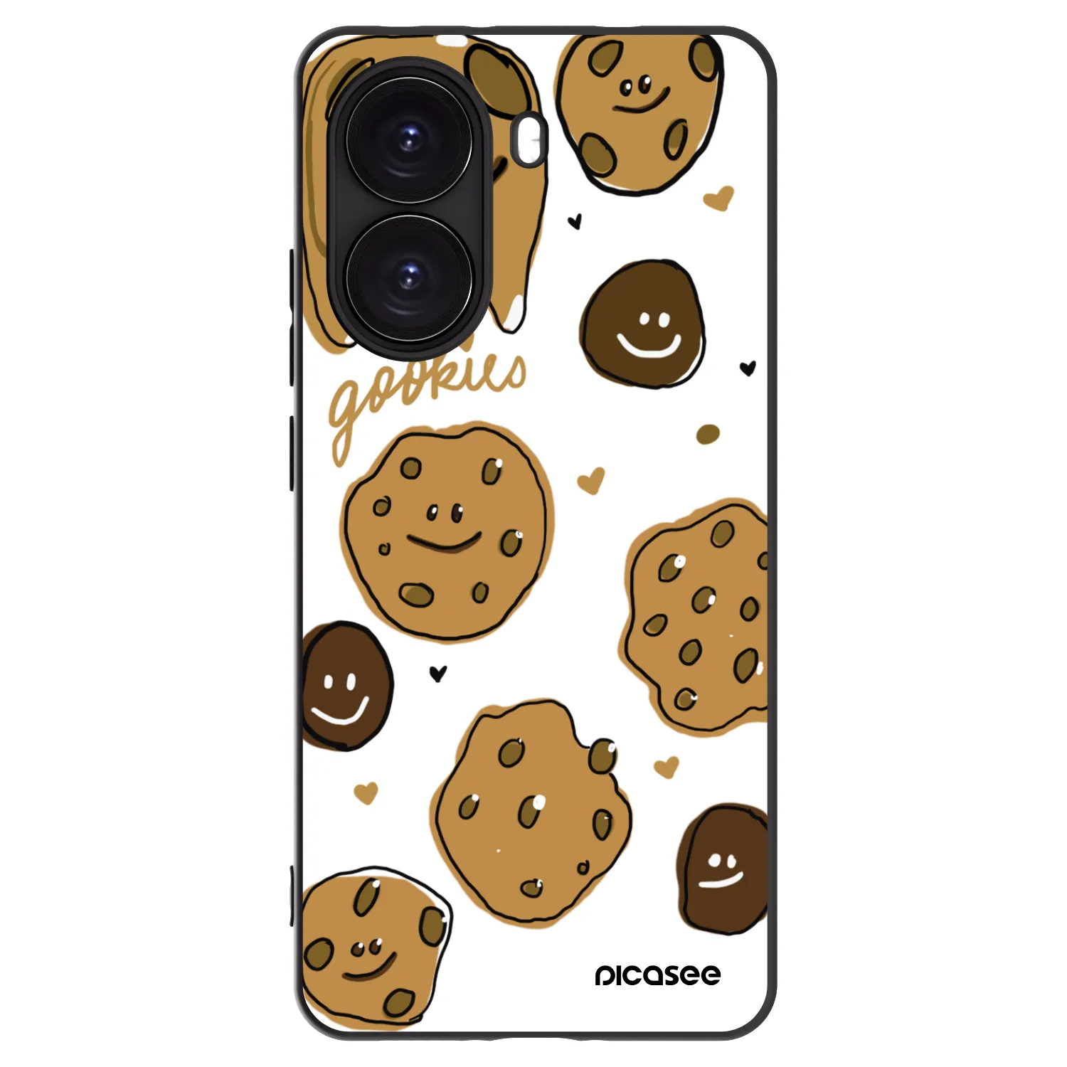 Picasee silikonový černý obal pro Xiaomi Poco X7 Pro 5G - Gookies