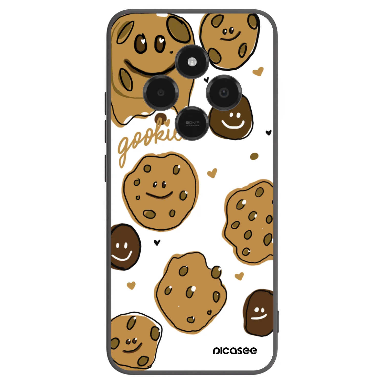 Picasee silikonový černý obal pro Xiaomi Poco C75 - Gookies