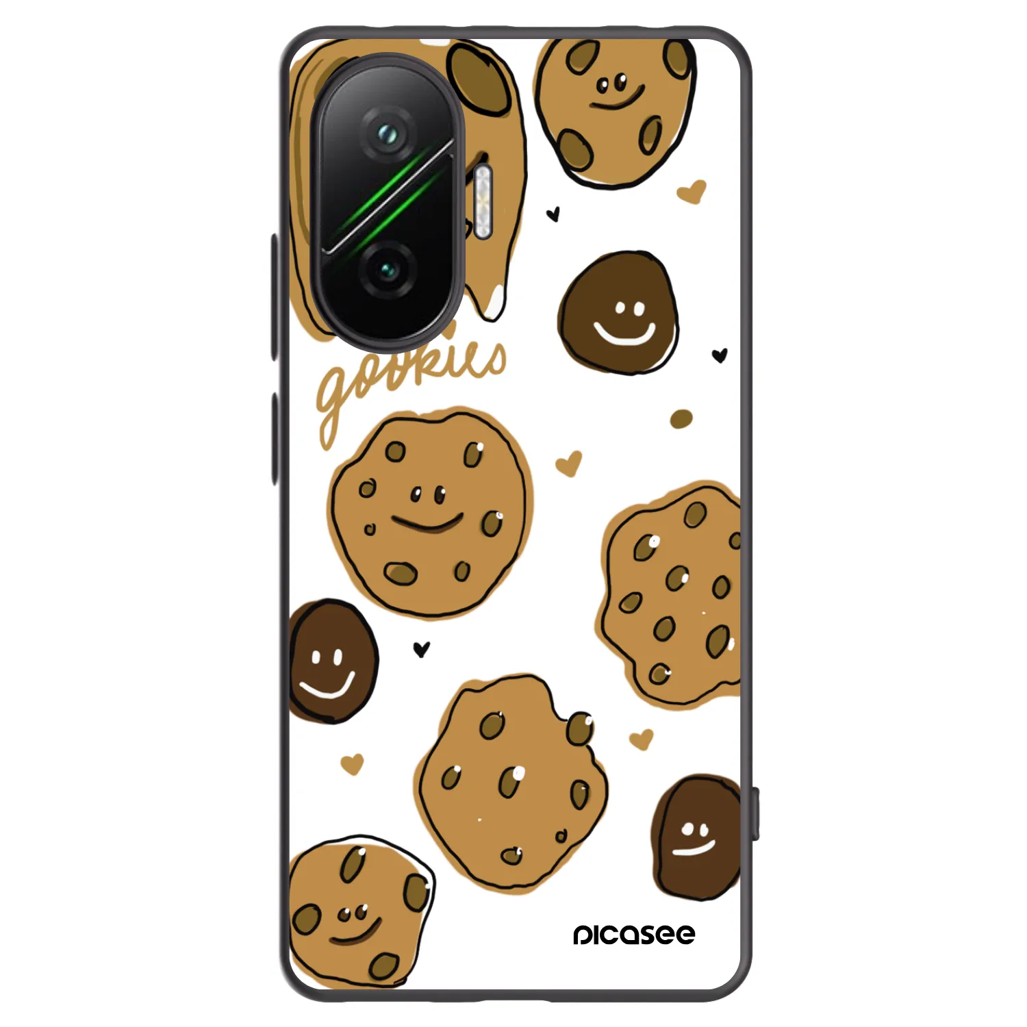 Picasee silikonový černý obal pro Xiaomi Poco F7 Pro 5G - Gookies
