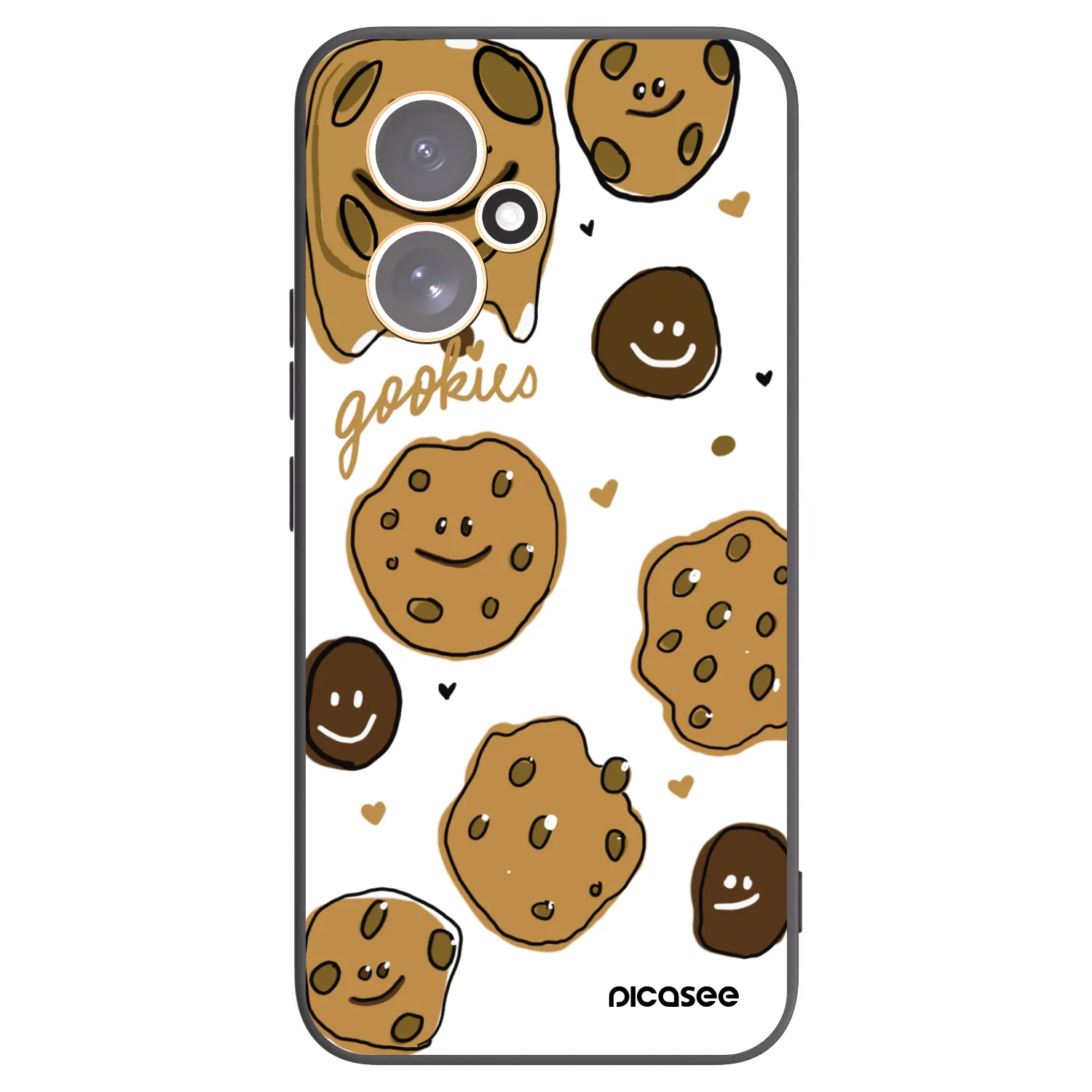 Picasee silikonový černý obal pro Honor 400 5G - Gookies