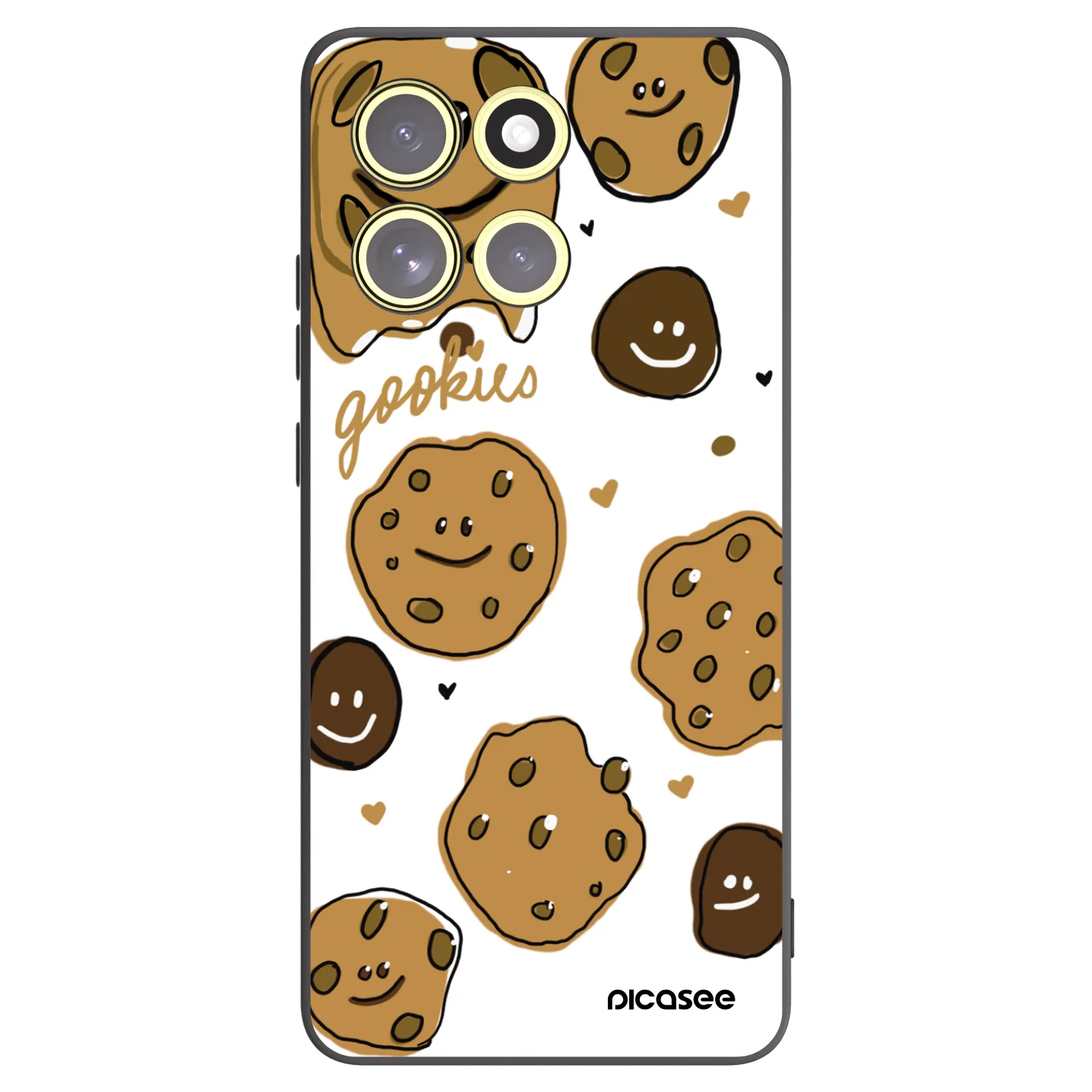 Picasee silikonový černý obal pro Motorola Moto G86 5G - Gookies