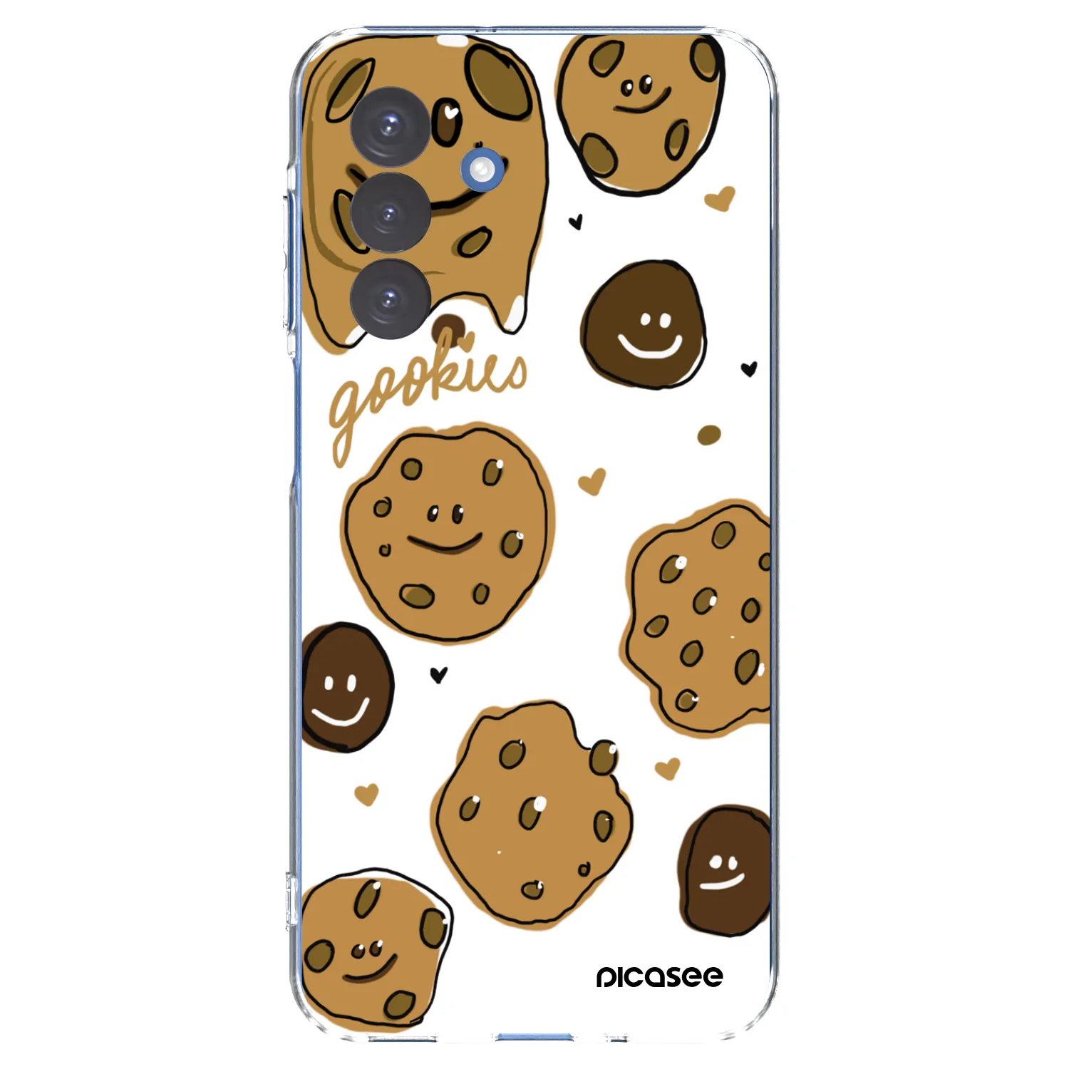 Picasee silikonový průhledný obal pro Samsung Galaxy A17 5G - Gookies