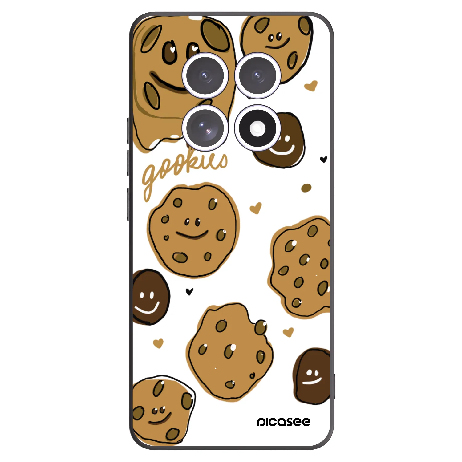 Picasee silikonový černý obal pro Xiaomi Redmi Note 15 - Gookies