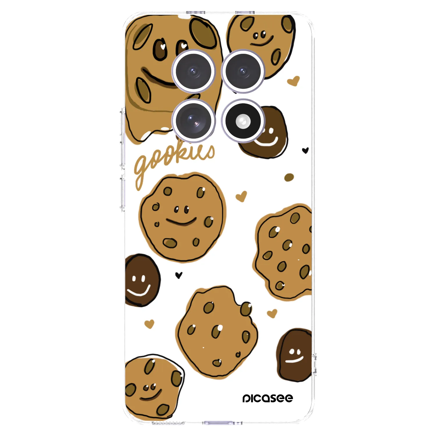 Picasee silikonový průhledný obal pro Xiaomi Redmi Note 15 - Gookies