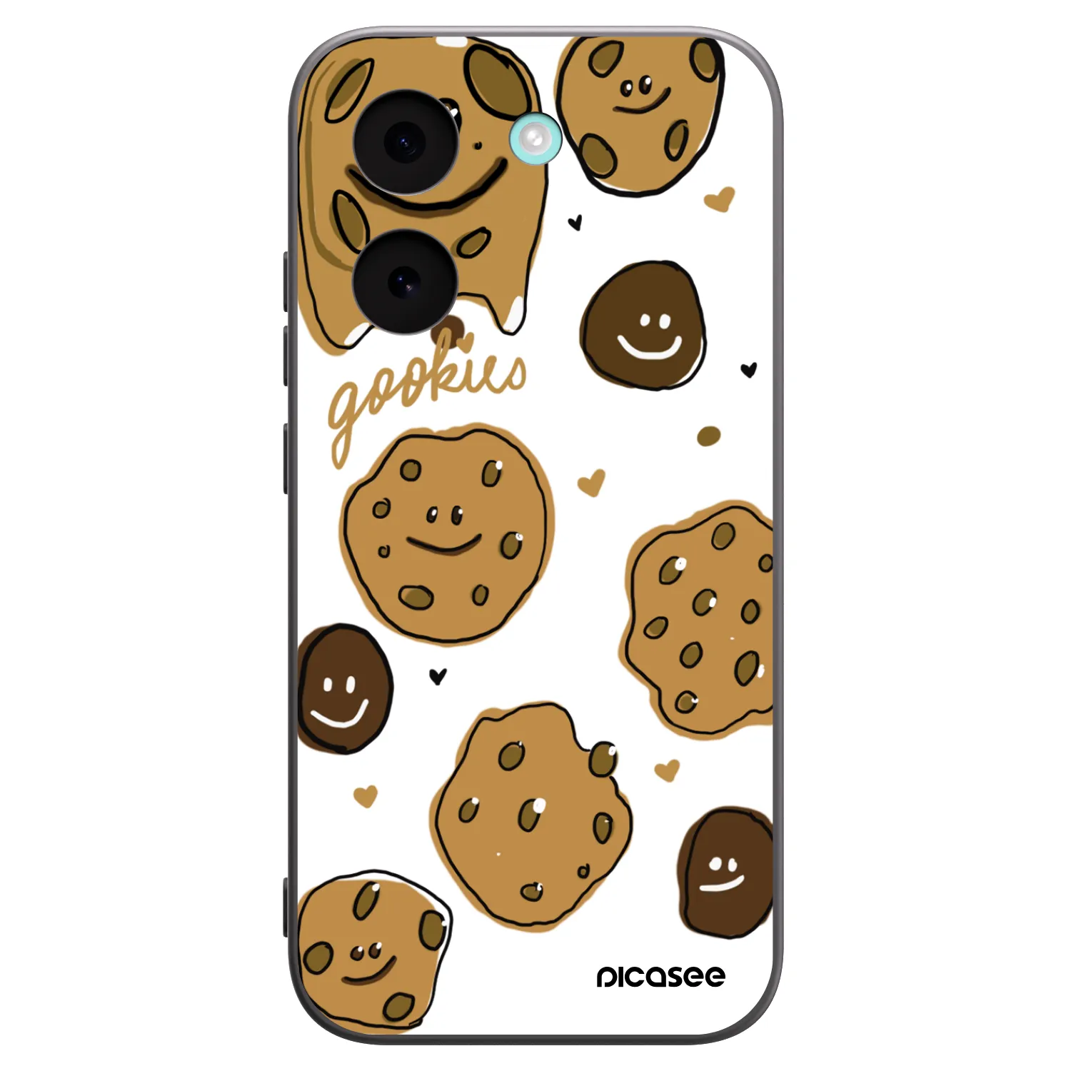 Picasee silikonový černý obal pro Xiaomi Poco X8 Pro - Gookies