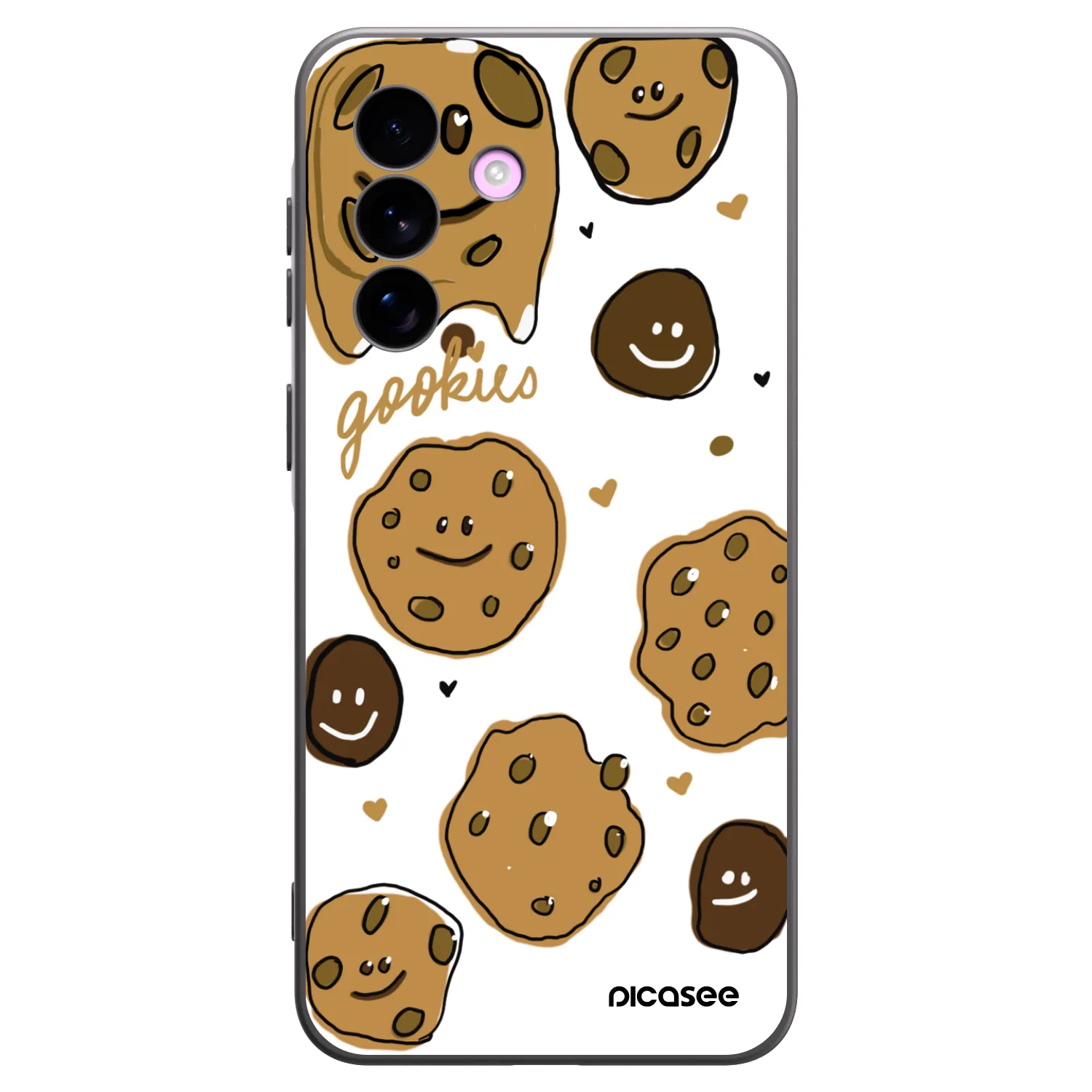 Picasee silikonový černý obal pro Samsung Galaxy A57 5G - Gookies