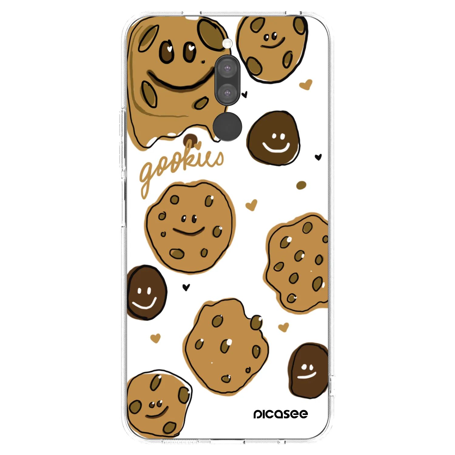 Picasee silikonový průhledný obal pro Xiaomi Redmi 8 - Gookies