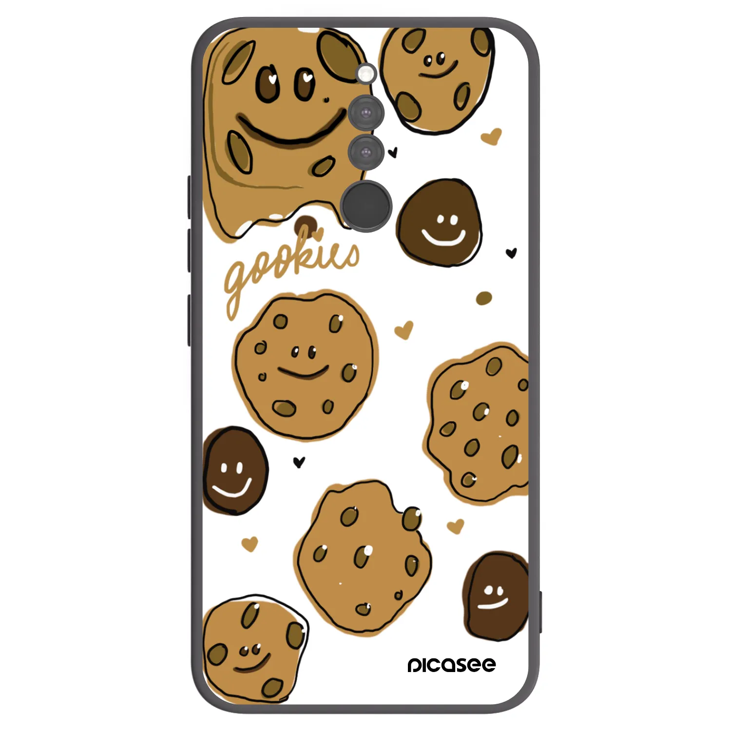 Picasee silikonový černý obal pro Xiaomi Redmi 8 - Gookies