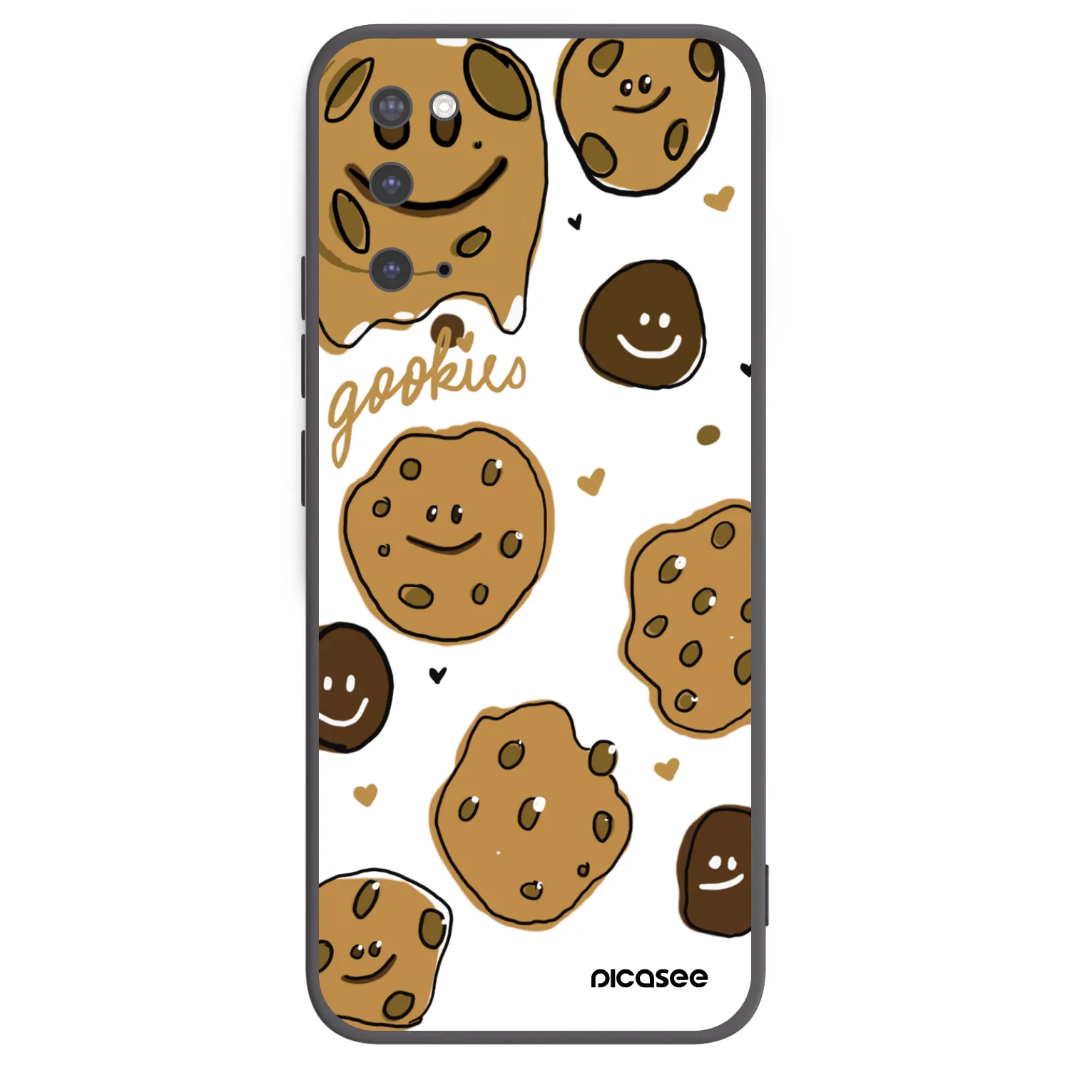 Picasee silikonový černý obal pro Samsung Galaxy S20 G980F - Gookies