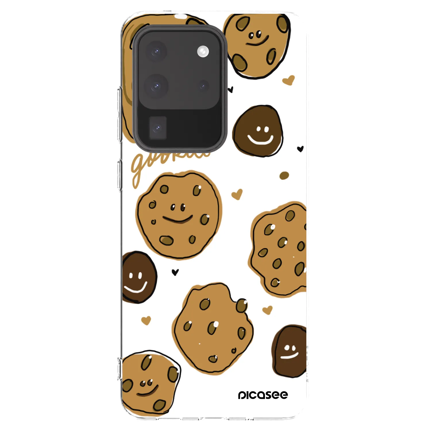Picasee silikonový průhledný obal pro Samsung Galaxy S20 Ultra 5G G988F - Gookies