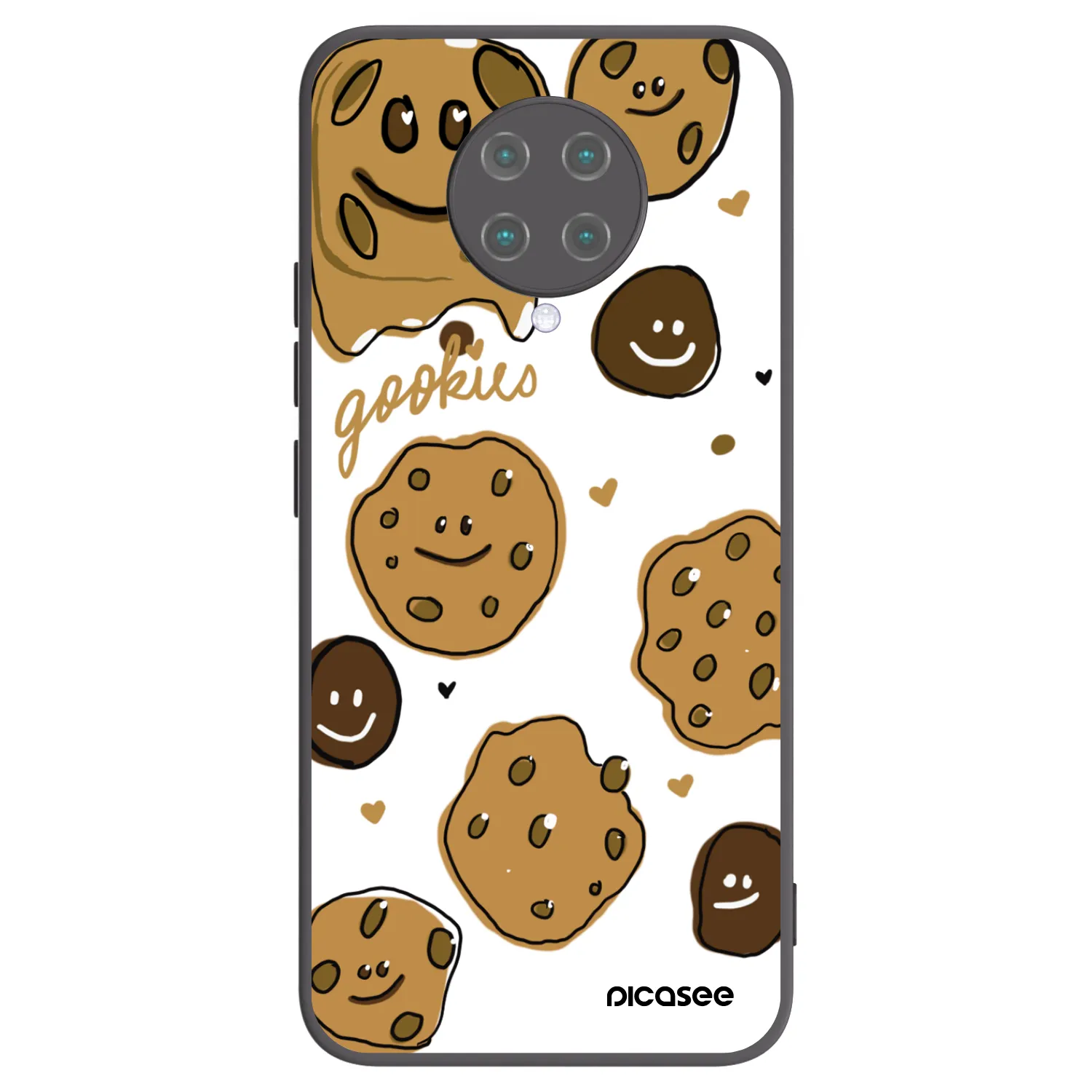 Picasee silikonový černý obal pro Xiaomi Poco F2 Pro - Gookies