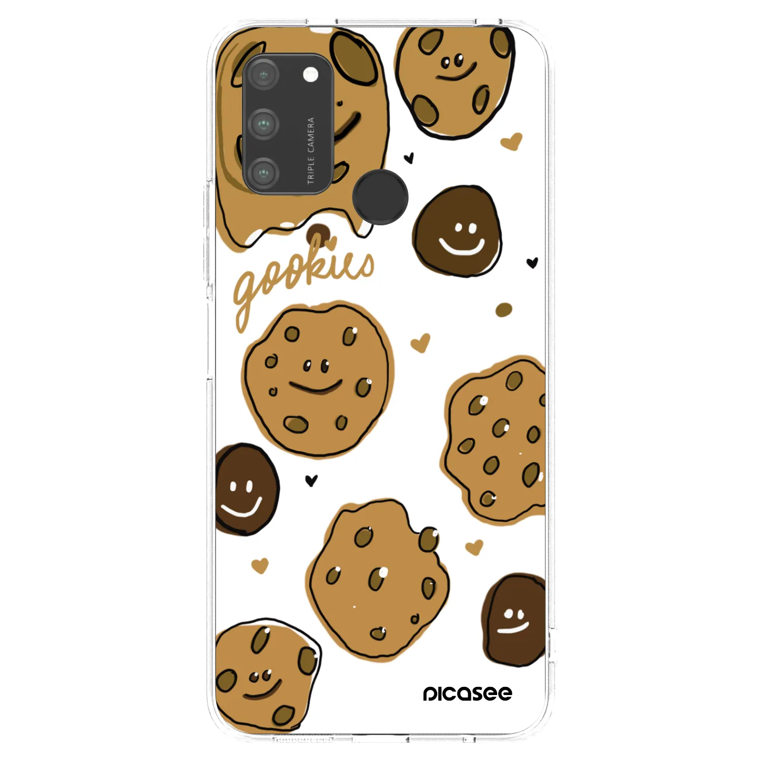 Picasee silikonový průhledný obal pro Honor 9A - Gookies