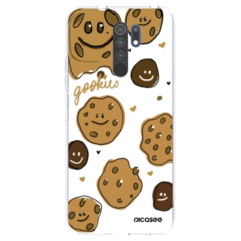 Picasee silikonový průhledný obal pro Xiaomi Redmi 9 - Gookies