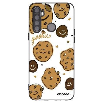 Picasee silikonový černý obal pro Realme 5 - Gookies