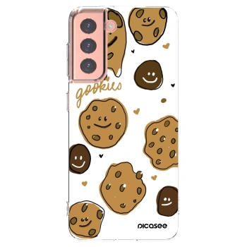 Picasee silikonový průhledný obal pro Samsung Galaxy S21 5G G991B - Gookies
