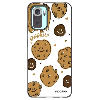 Picasee silikonový černý obal pro Xiaomi Redmi Note 10 Pro - Gookies