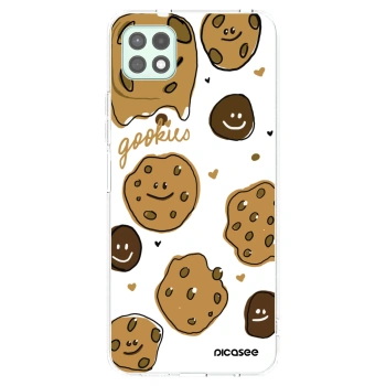 Picasee silikonový průhledný obal pro Samsung Galaxy A22 A226B 5G - Gookies