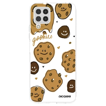 Picasee silikonový průhledný obal pro Samsung Galaxy A22 A225F 4G - Gookies