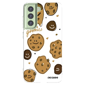 Picasee silikonový průhledný obal pro Samsung Galaxy S21 FE 5G - Gookies
