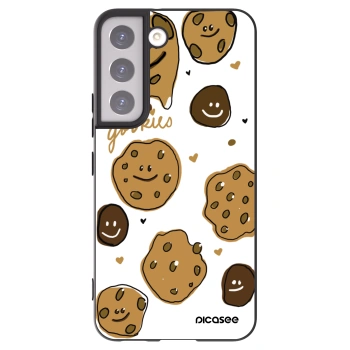 Picasee silikonový černý obal pro Samsung Galaxy S22 5G - Gookies